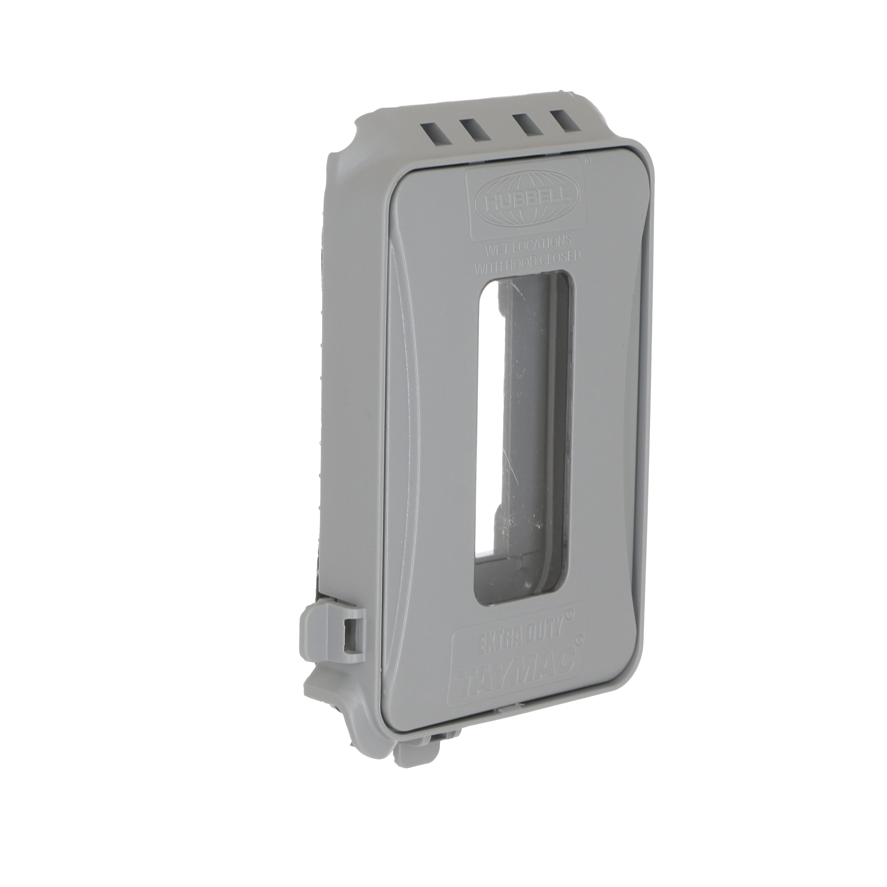 Hubbell ML450G 1 -Gang Rectangle Gray Plastic Weatherproof Electrical Box Cover
