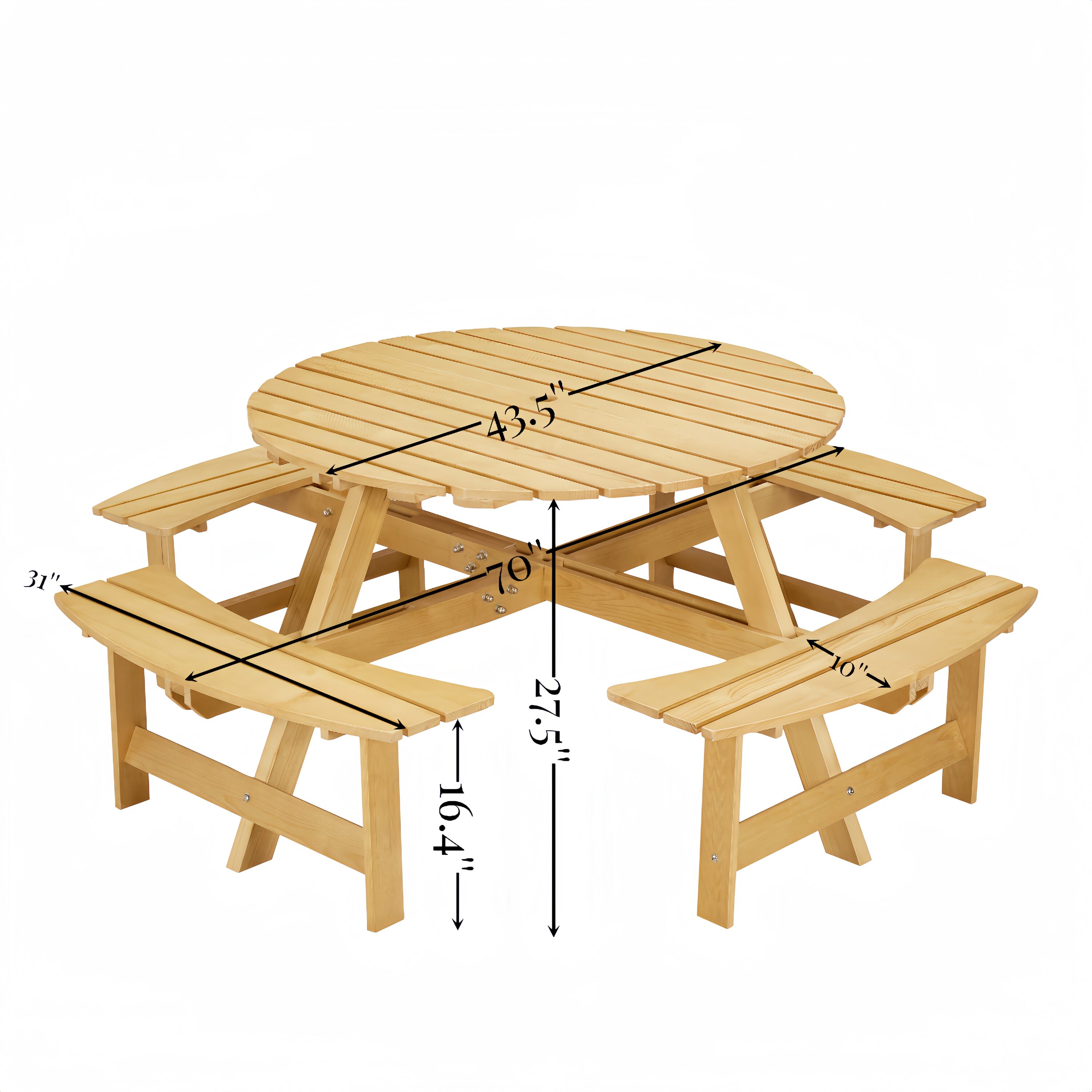 Mondawe MA-GCABQ-1763BYB Patio-Dining-Sets - View #12