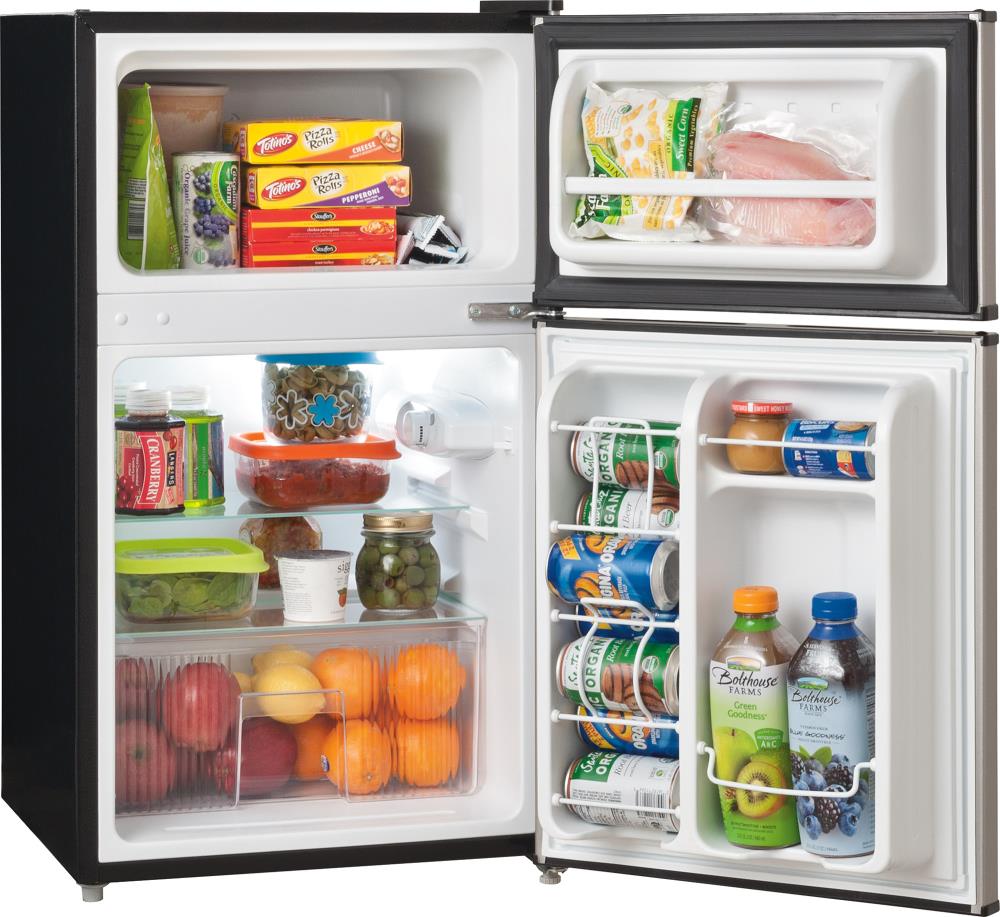 Frigidaire 3.1-cu ft Freestanding Mini Fridge Freezer Compartment ...