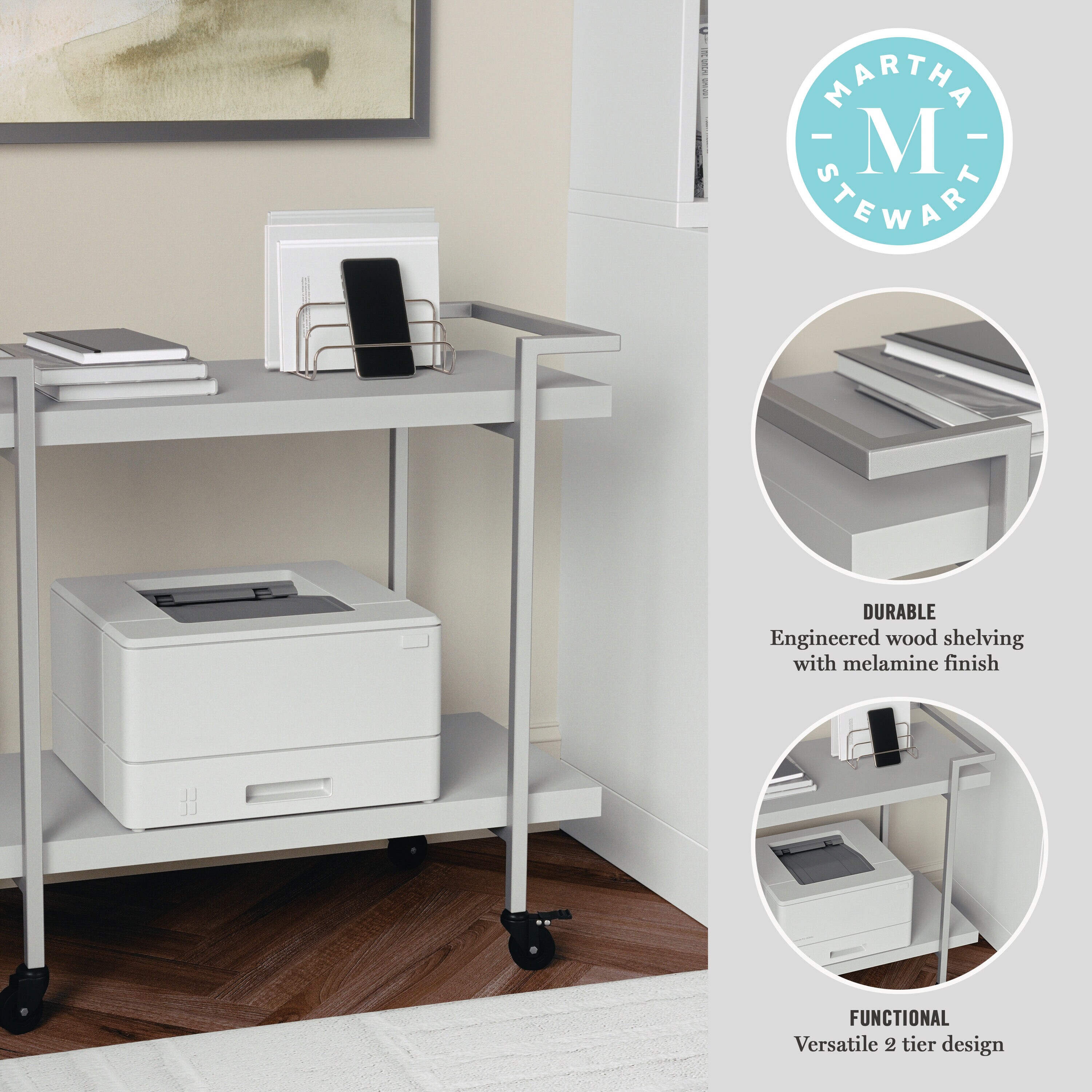 Martha Stewart 196861041440 Utility-Carts - View #2