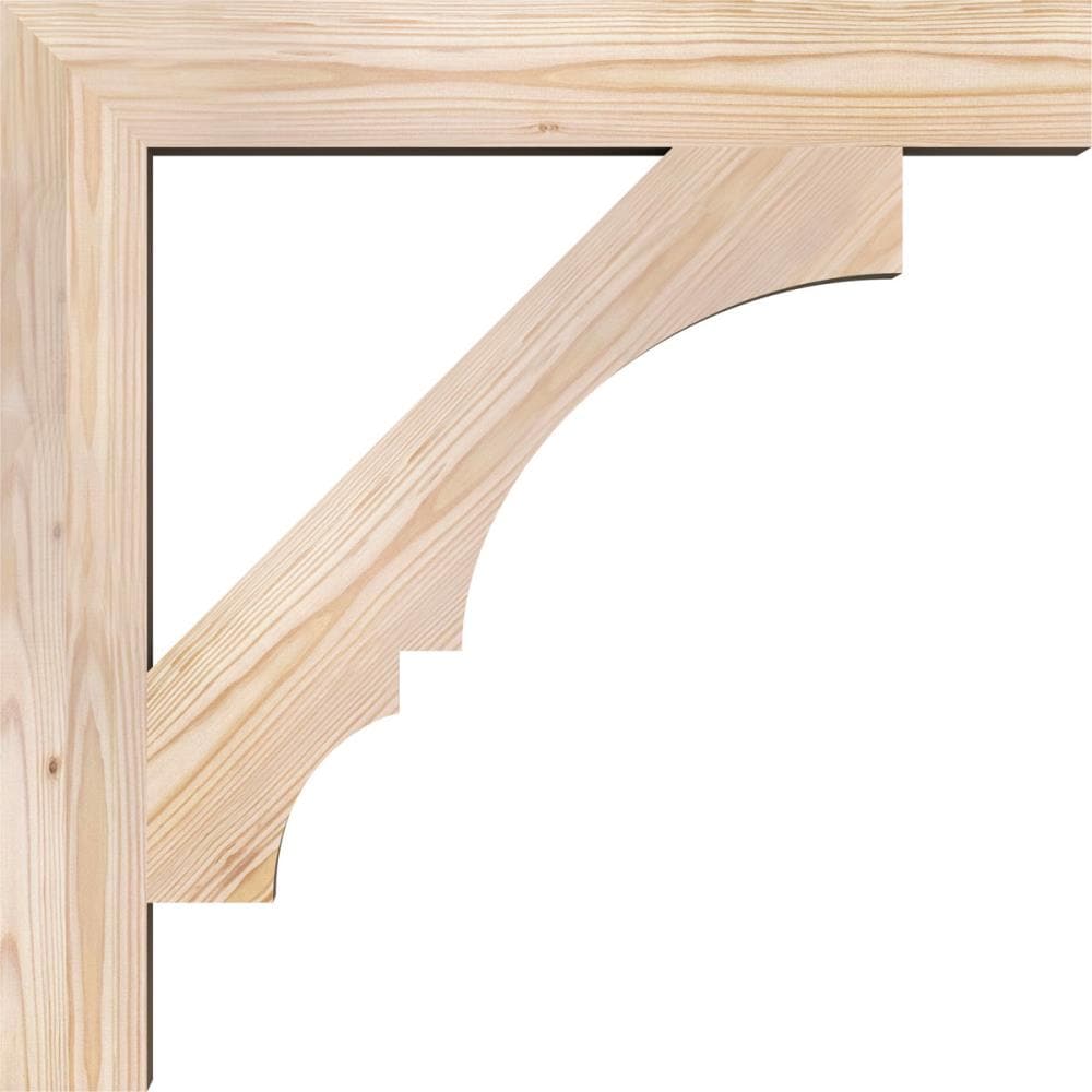 Ekena Millwork BKT04X26X26BOA05SDF Exterior-Brackets-Braces - View #2