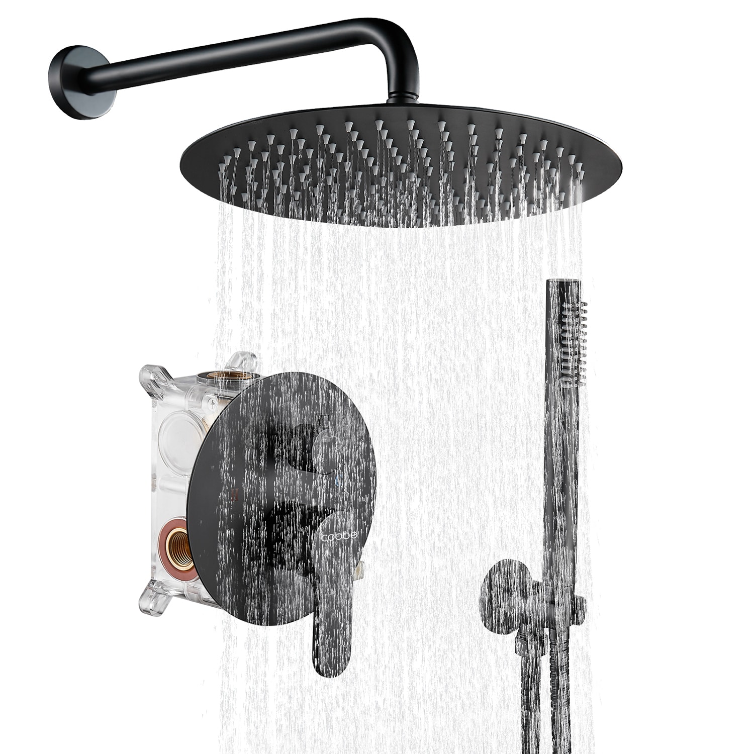 Cobbe LSKRSF0112B Showerhead-Bar-Panels - View #5