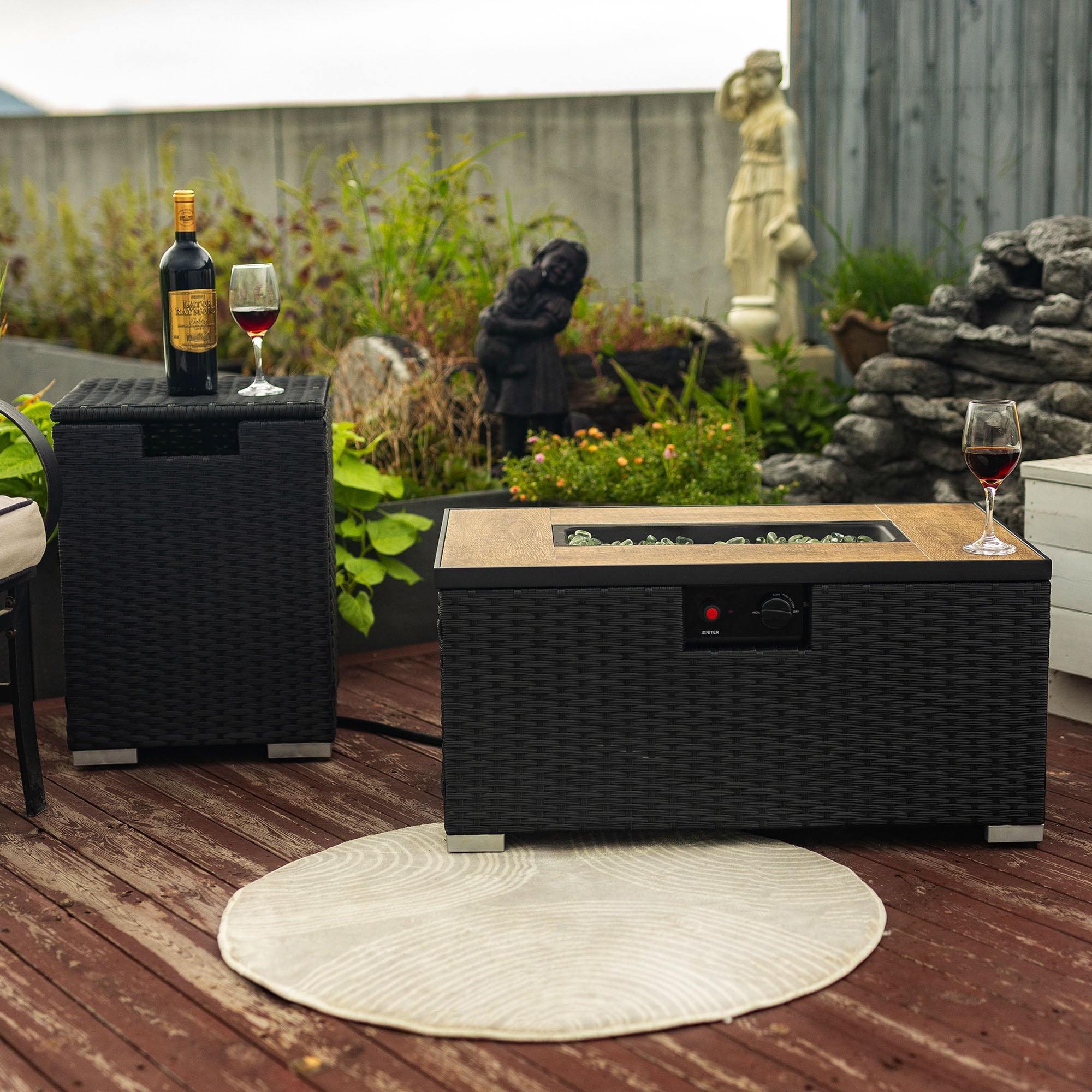 SINOFURN SYA630001BK Outdoor-Gas-Firepits - View #11