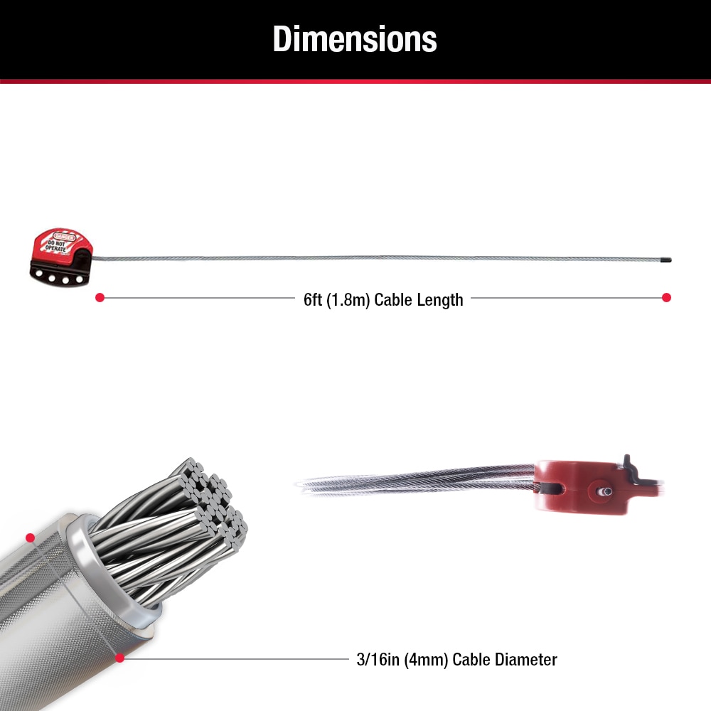 Master Lock S806 Cable-Locks - View #6