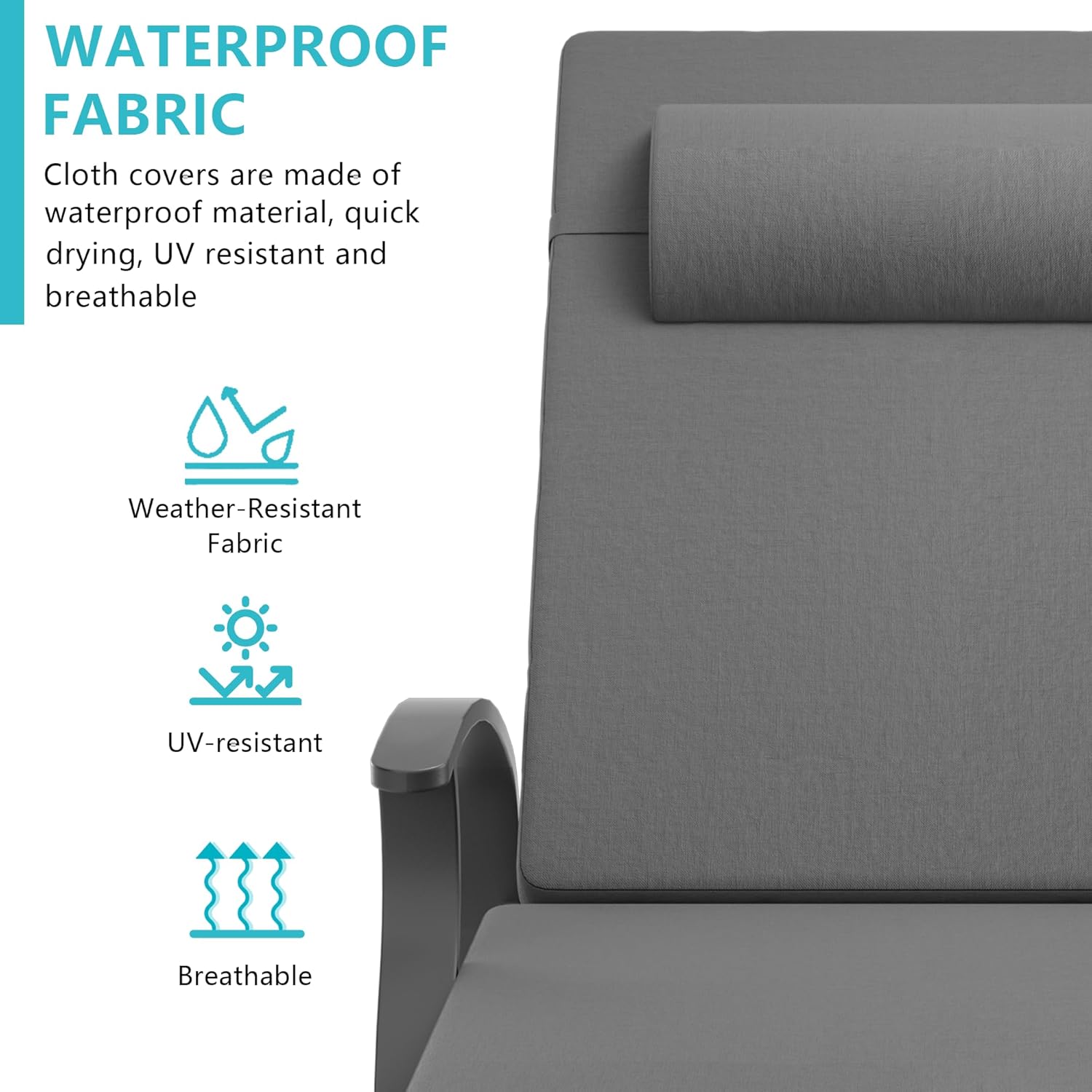 ALAULM LS-A-TANGC-GREY Chaises-Settees - View #8