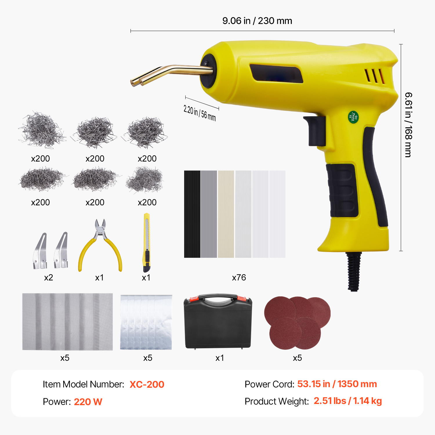 VEVOR SLHJHQ220W1DDIKLEV1 Electric-Welding-Accessories - View #8
