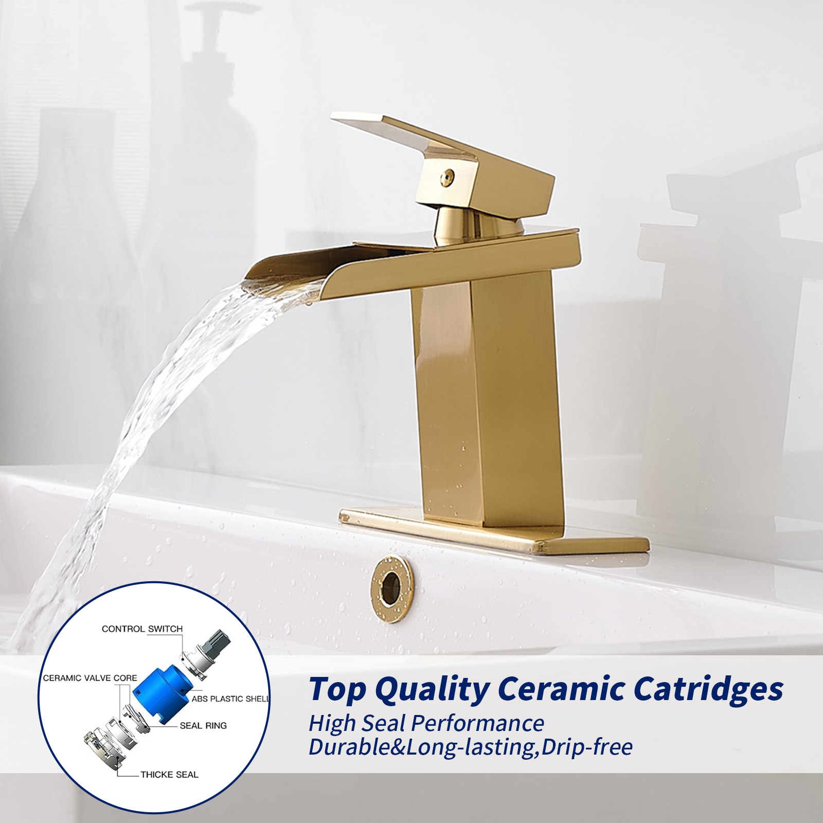 BWE A-96009-GOLD Lavatory-Faucets - View #6