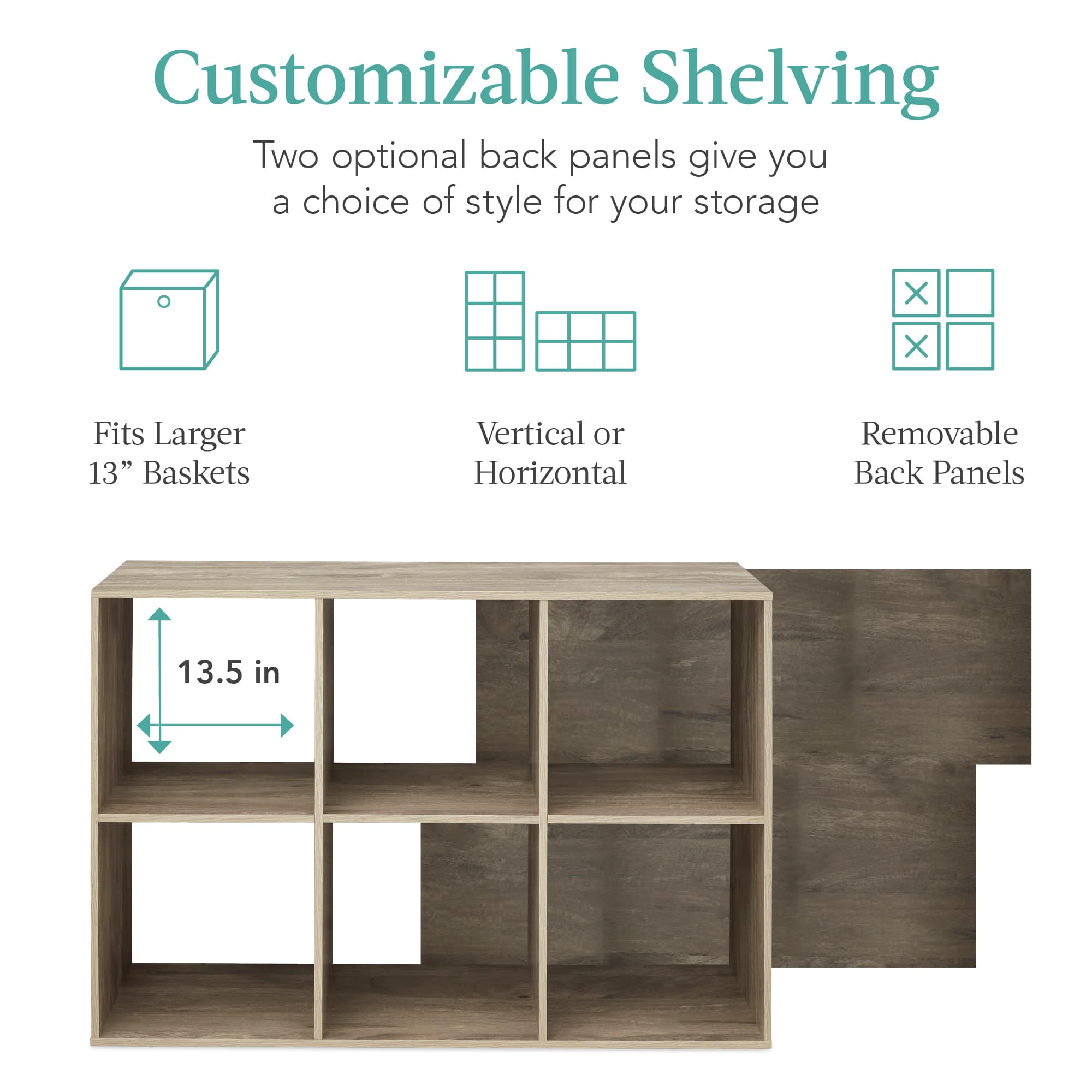 Best Choice Products SKY6881 bookcases - View #2