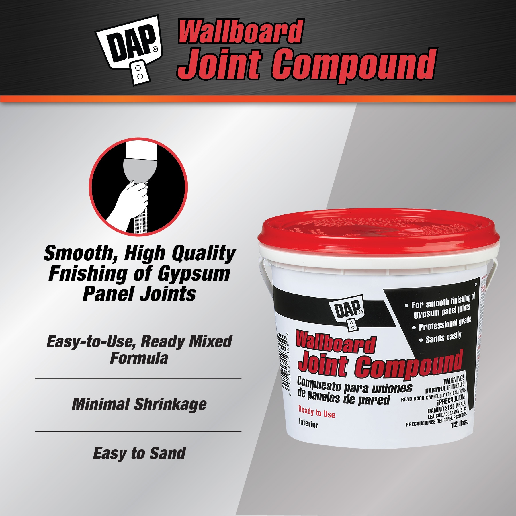 DAP 10102 Drywall-Joint-Compound - View #2