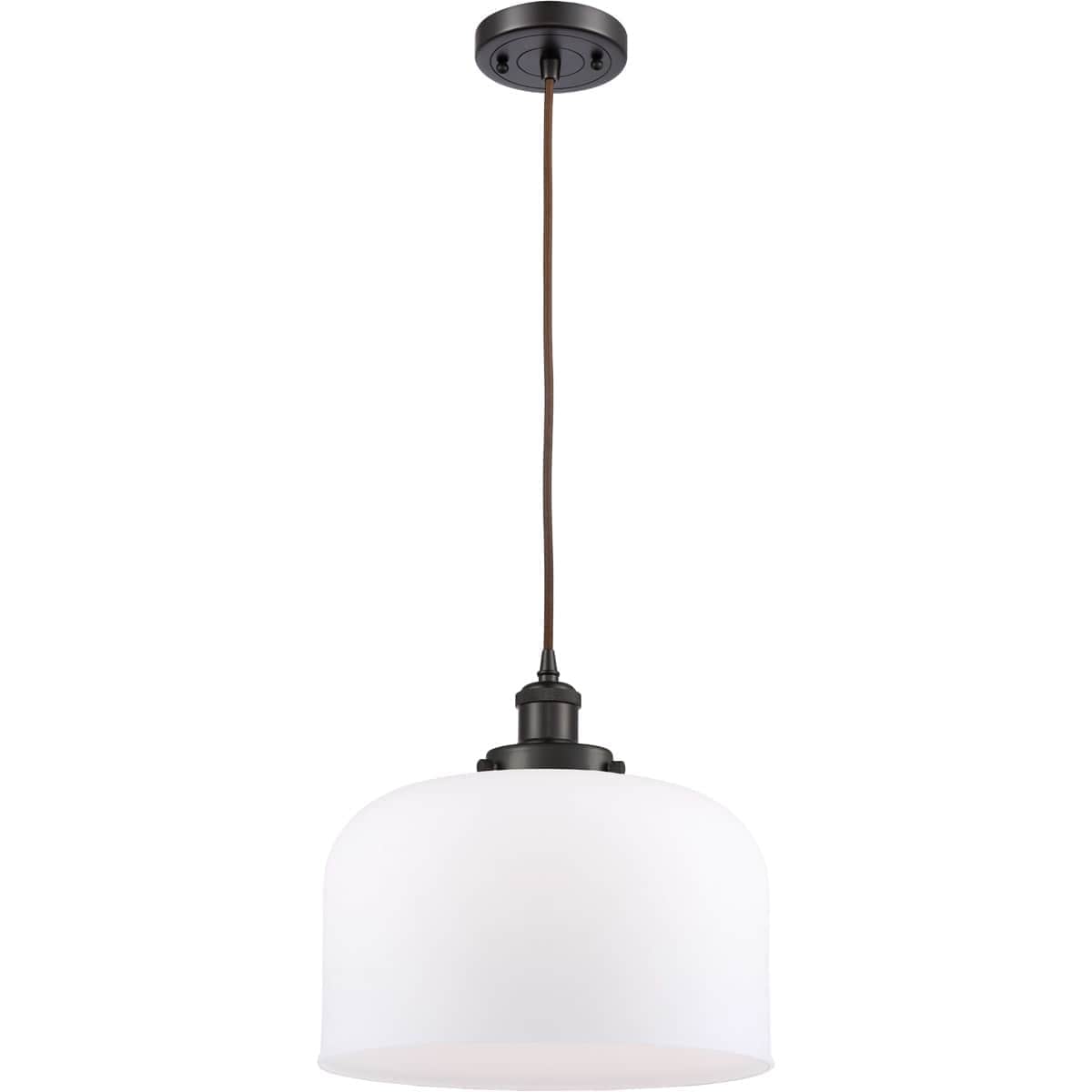 Innovations Lighting -  916-1P-OB-G71-L-LED Ballston X-Large Bell Mini Pendant Oil Rubbed Bronze