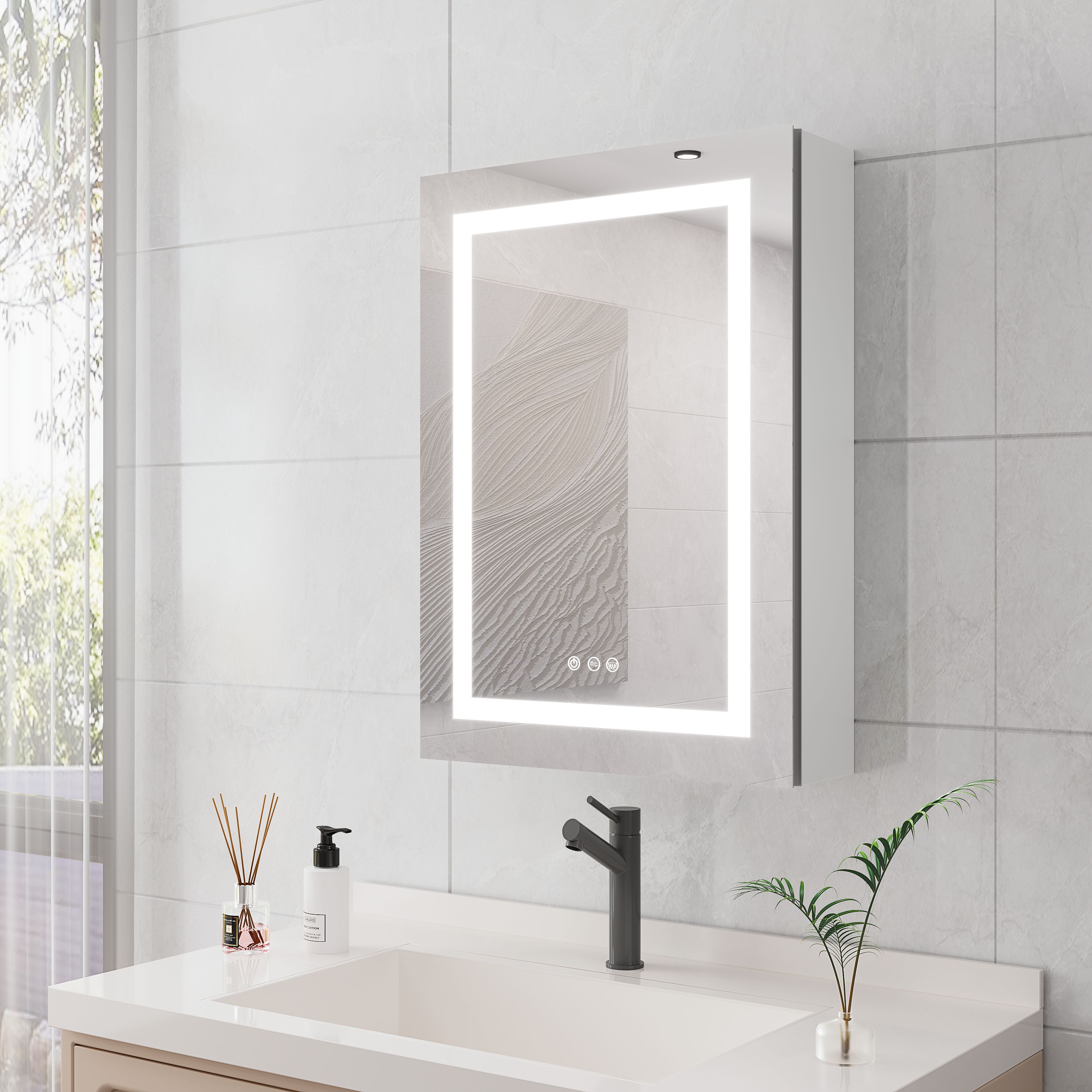 WELLFOR AMYD01-2028 Bathroom-Medicine-Cabinets - View #6