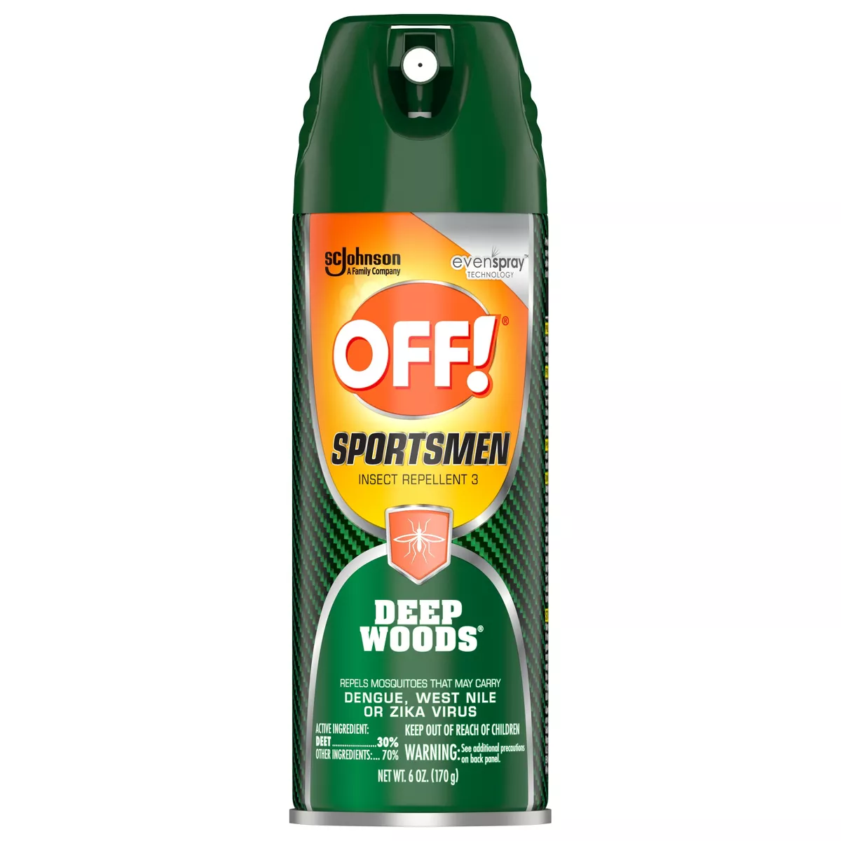Off! 31600035 6 Ounce(s) Deep Woods Sportsmen All purpose Outdoor Bug spray