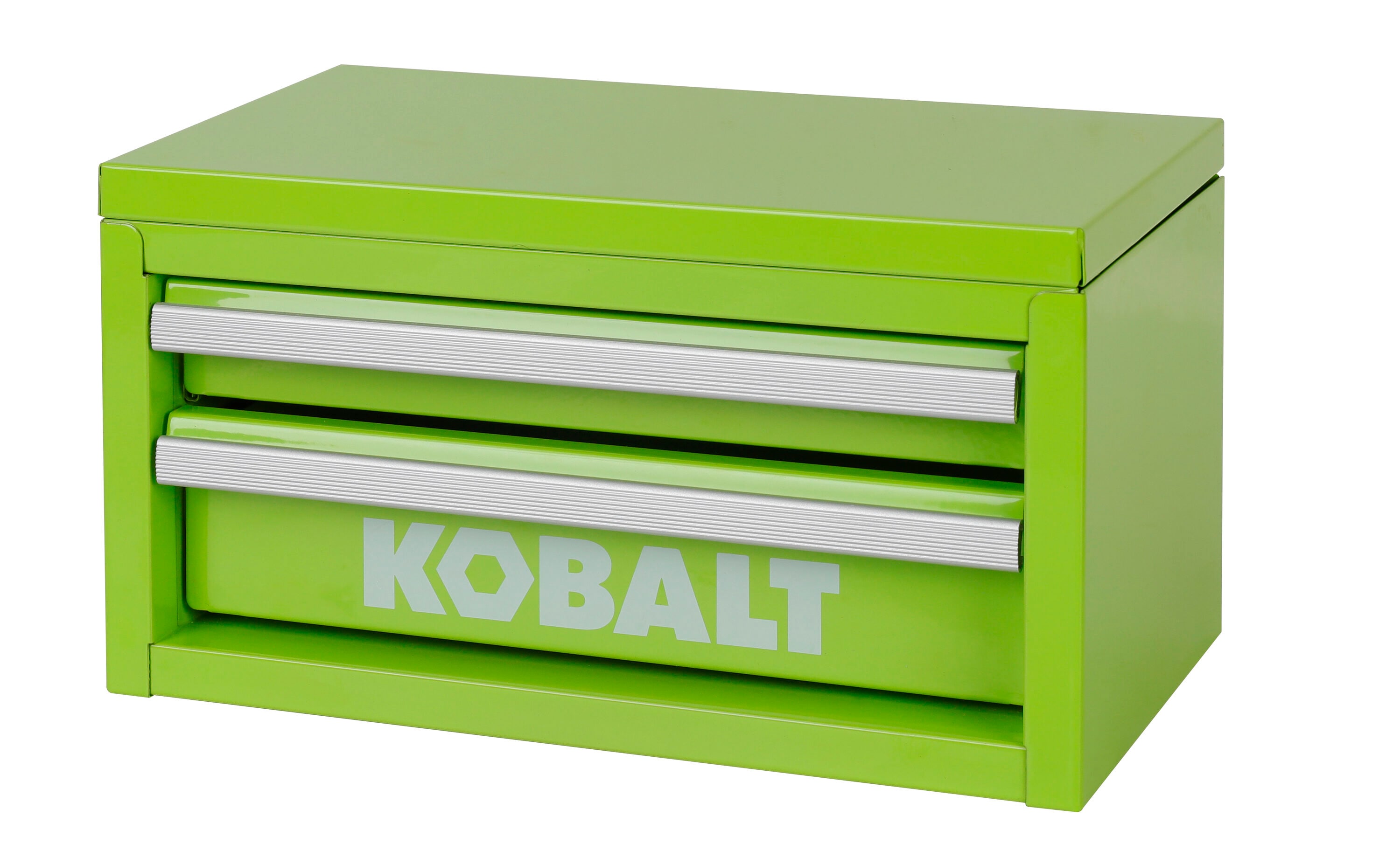 Kobalt Mini 10.83-in 2-Drawer Green Steel Tool Box in the Portable Tool  Boxes department at