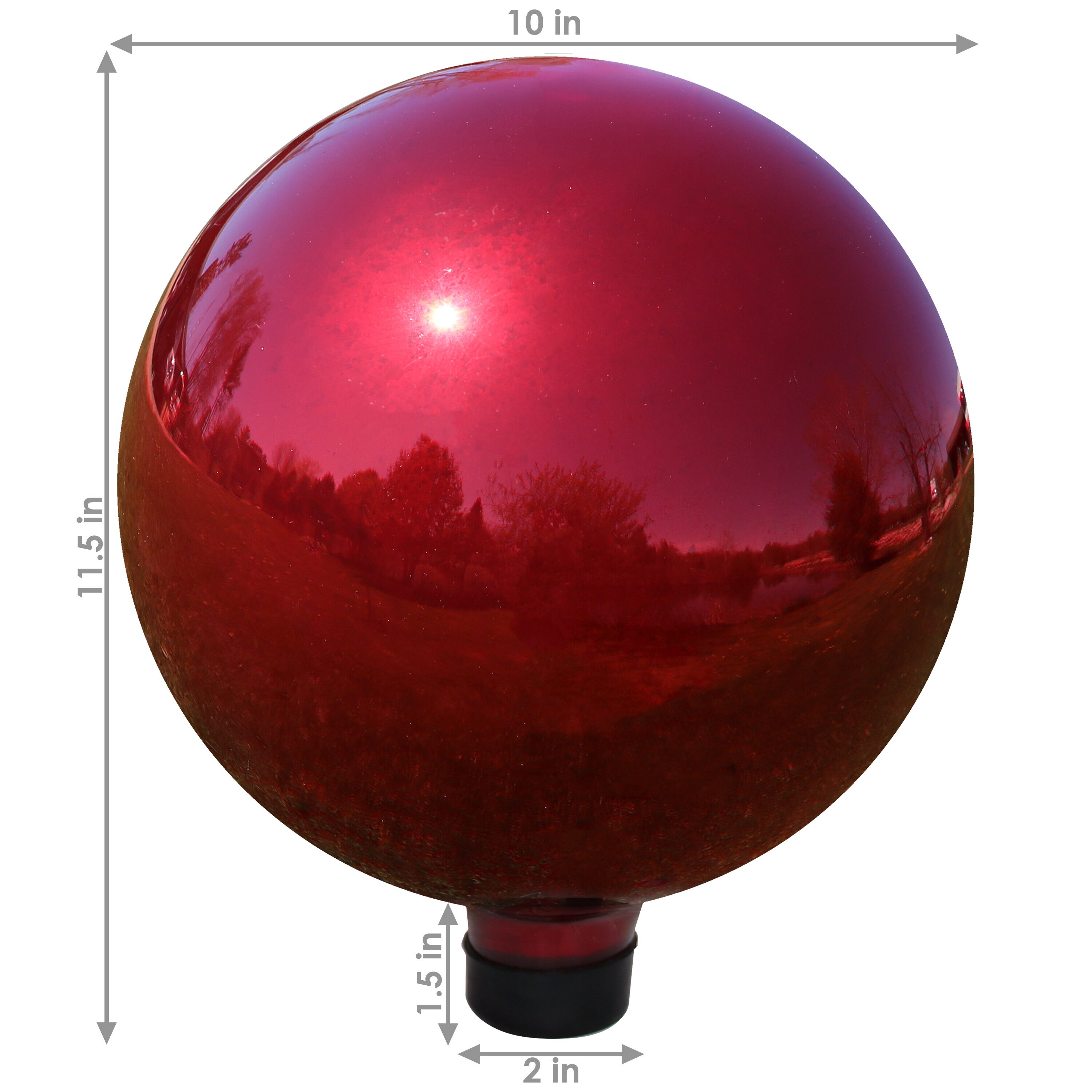 Sunnydaze Decor ZIB-921 Gazing-Ball-Stand - View #3