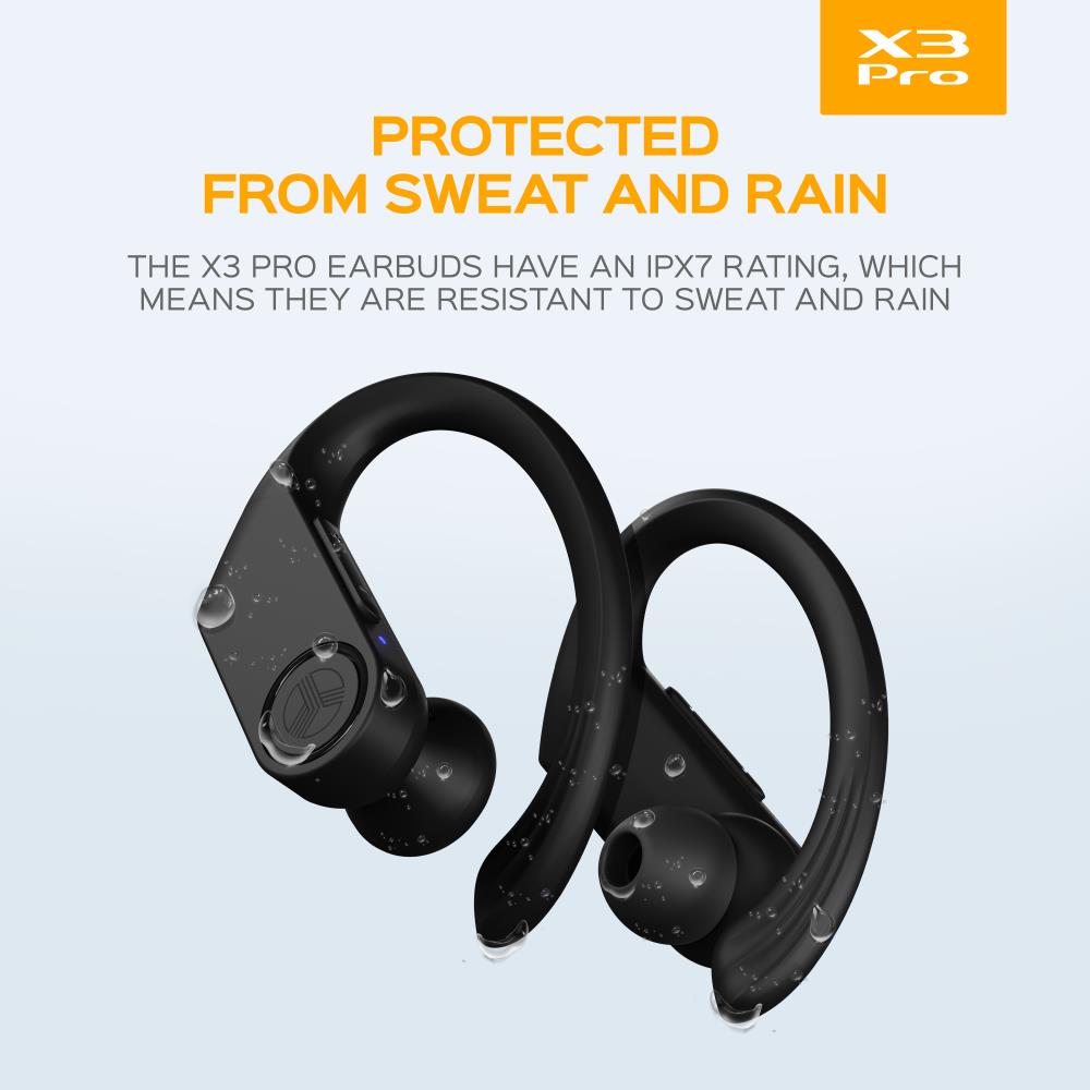 wireless earbuds with ipx7 rating