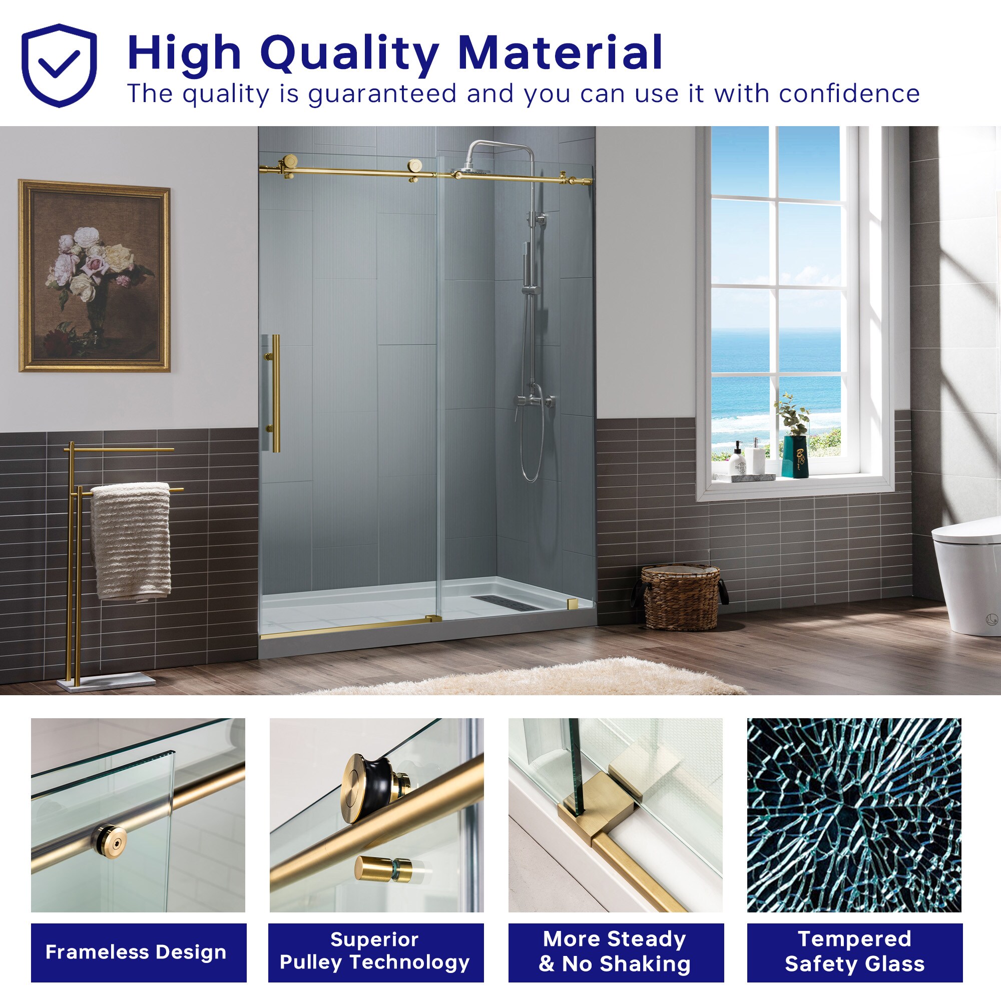 Woodbridge LB340 Shower-Doors - View #2