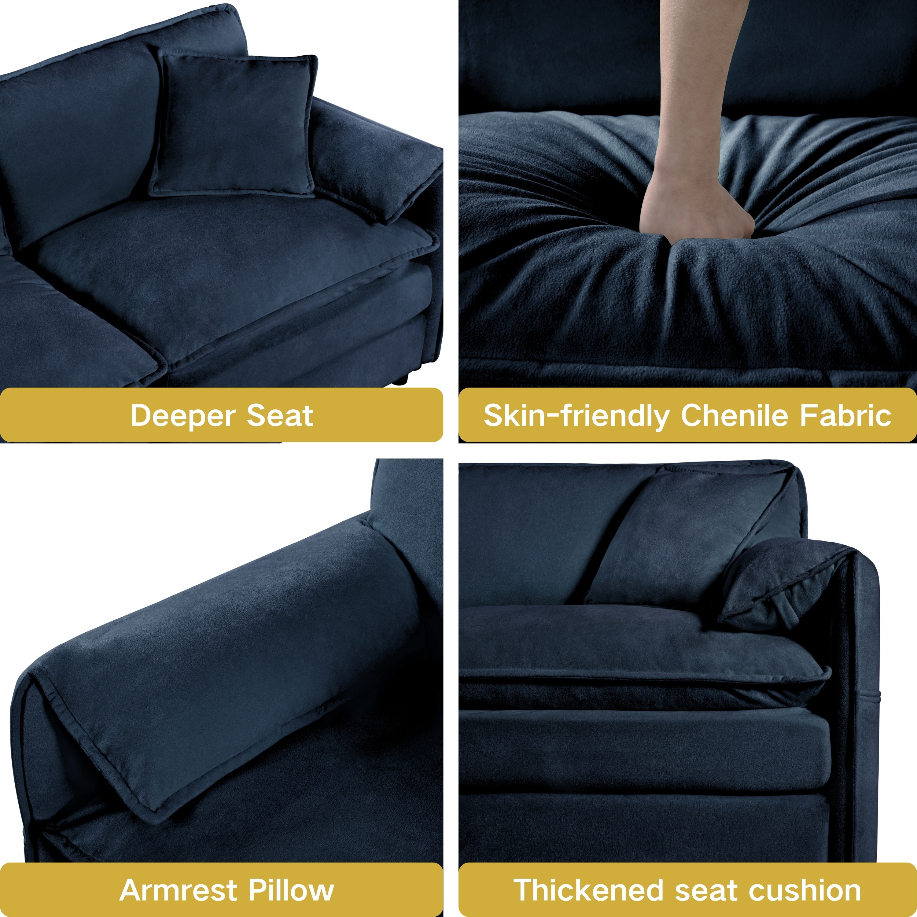 LUXEYARD DS-Y-YC-845 Sofas-Loveseats - View #4