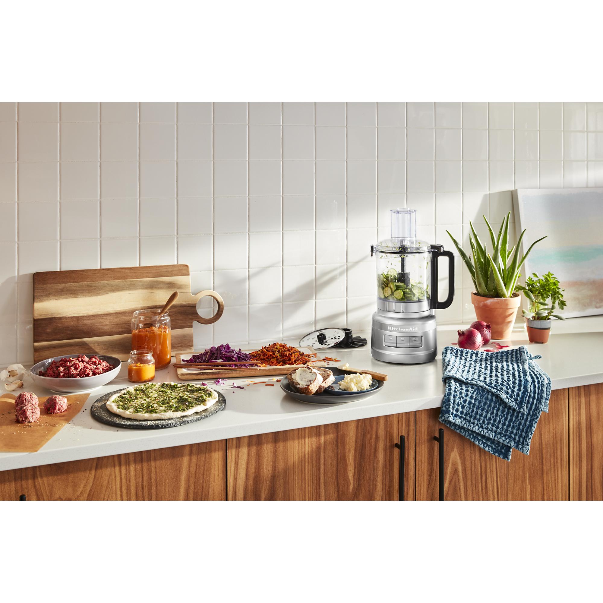 KitchenAid Grey Cordless 5-Cup Mini Food Chopper Processor + Reviews