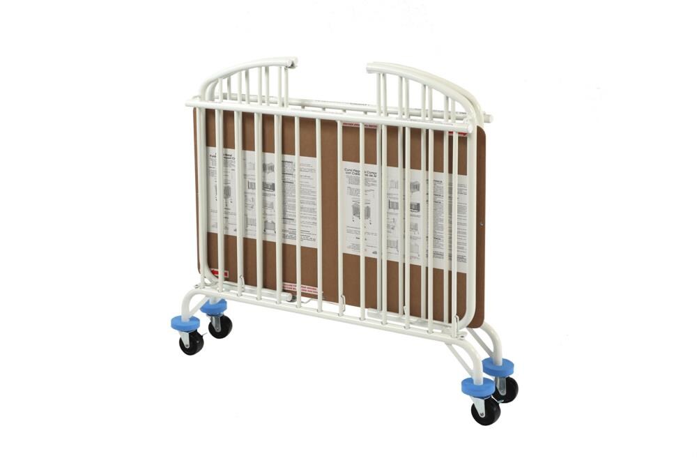 Metal 2024 mini crib