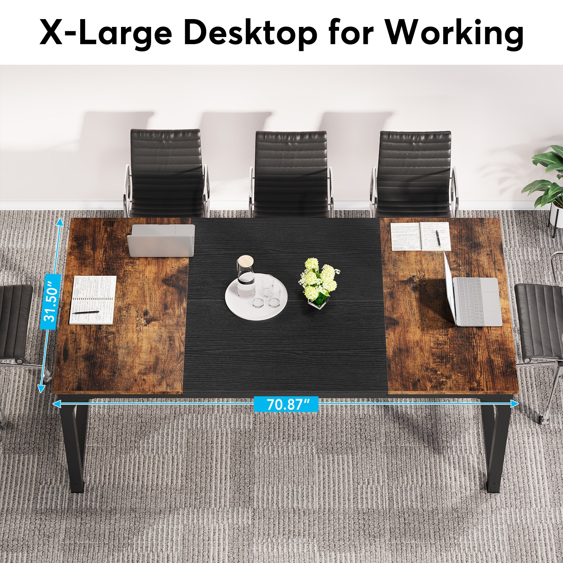 Tribesigns LWFD-U0128 Office-Tables - View #4