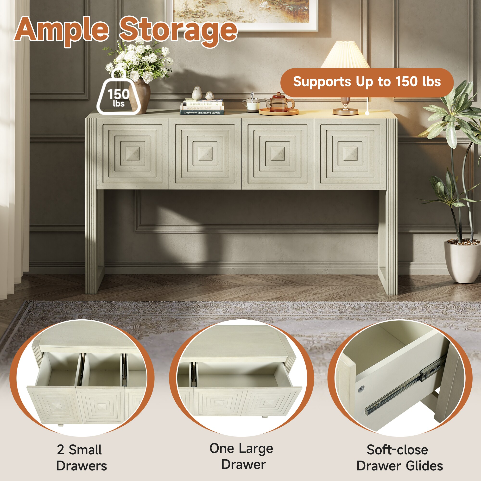 Vynxaria LS0505-7593572N Console-Sofa-Tables - View #7