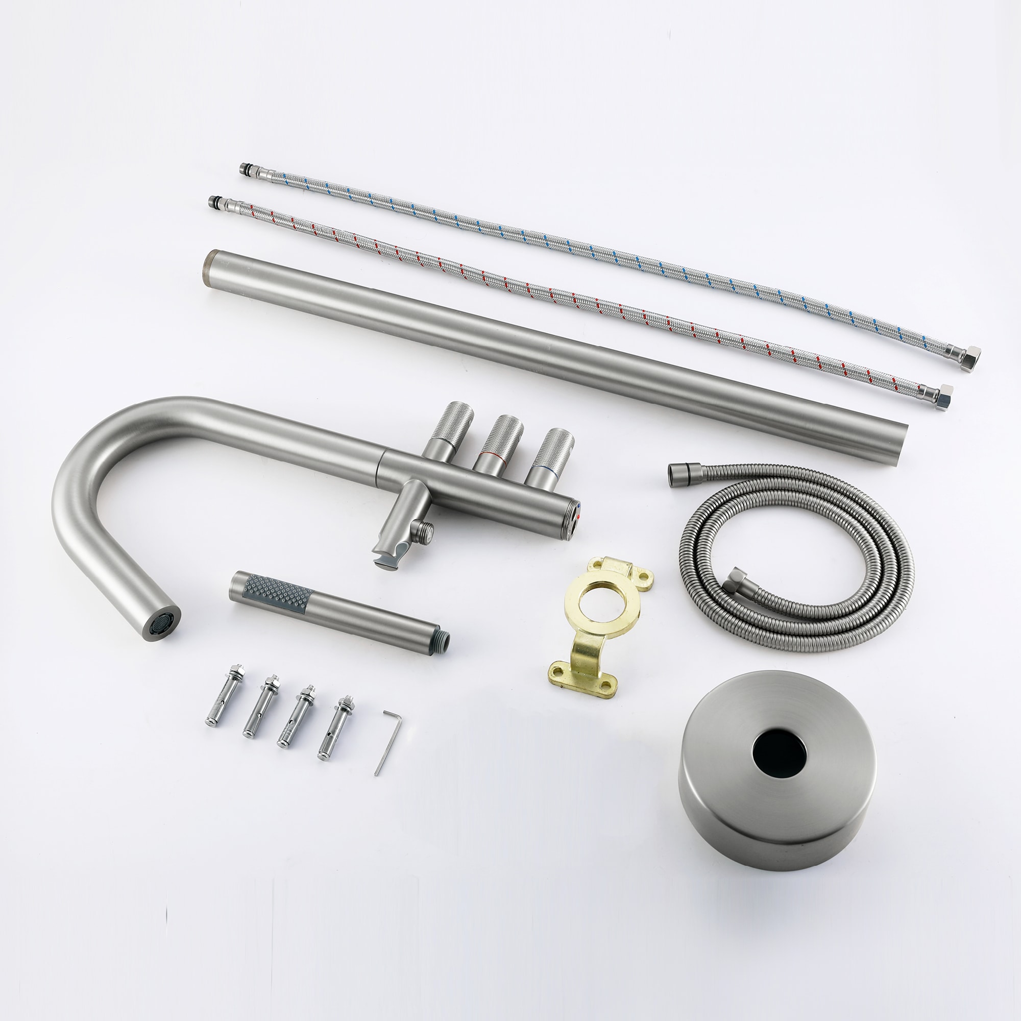 WELLFOR SMG-18013BN Roman-Tub-Faucets - View #12