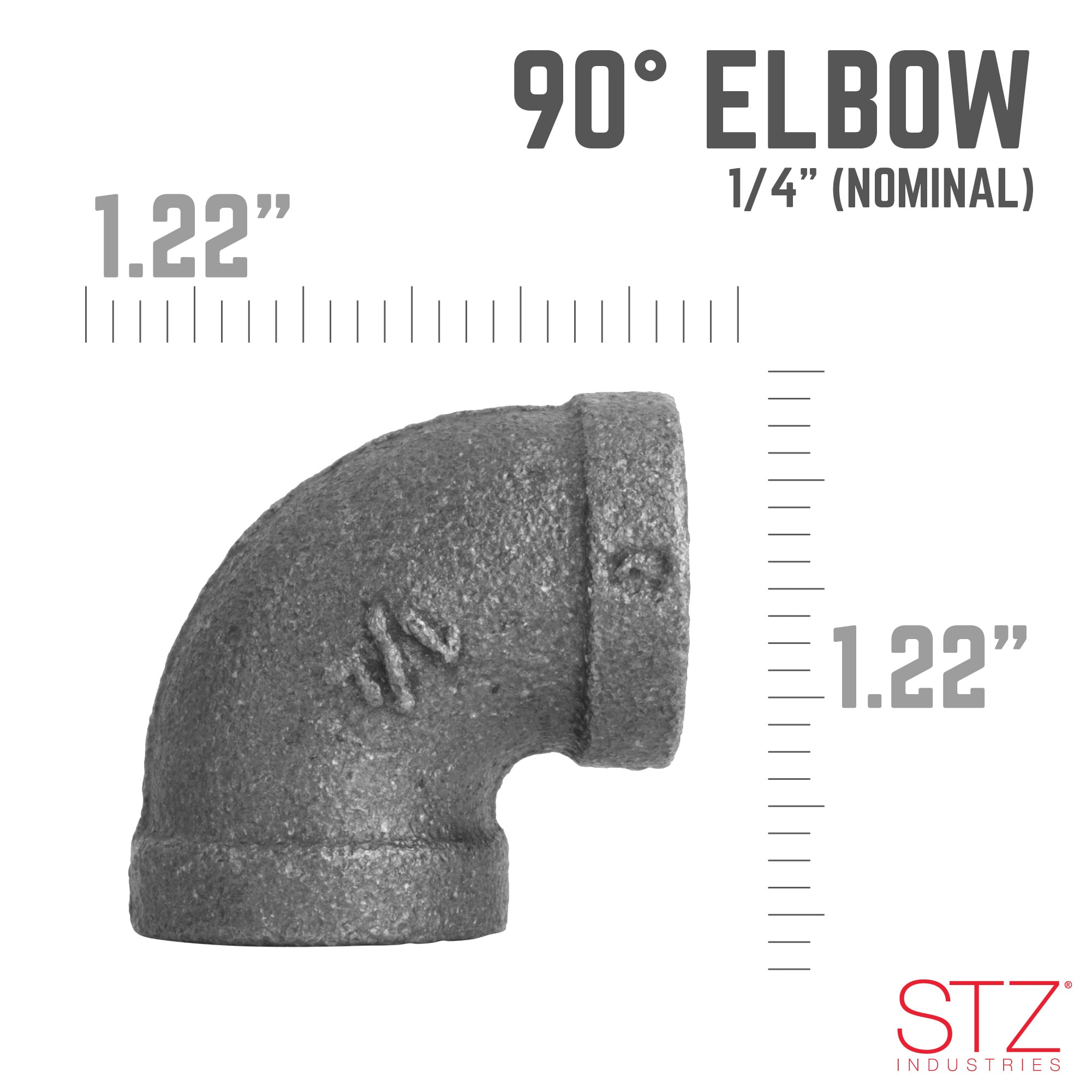 RELIABILT 310LE90-14 Black-Iron-Fittings - View #3