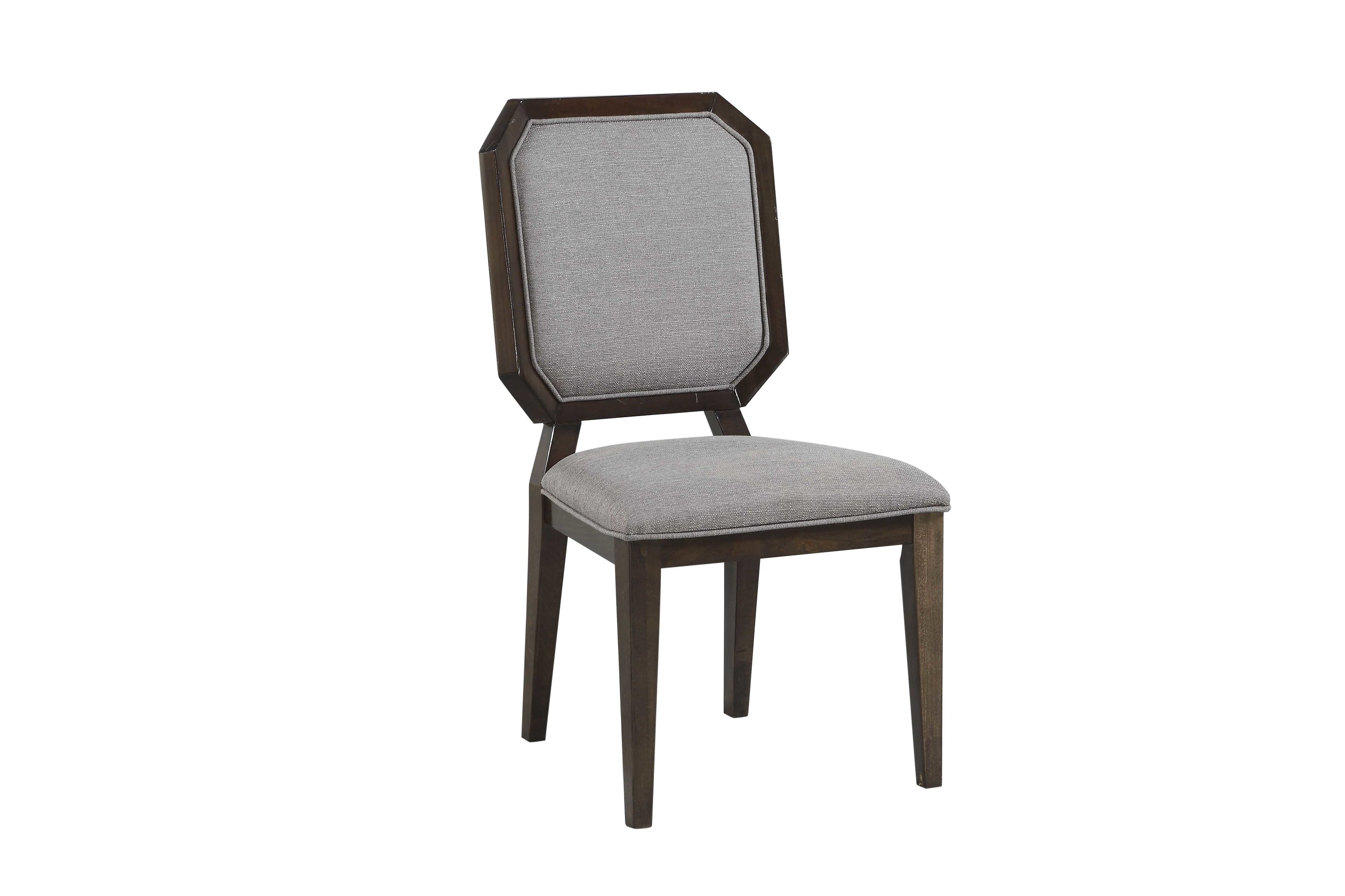 HomeRoots 318896 Amelia Contemporary/Modern Synthetic Upholstered Dining Side Chair (Wood Frame)