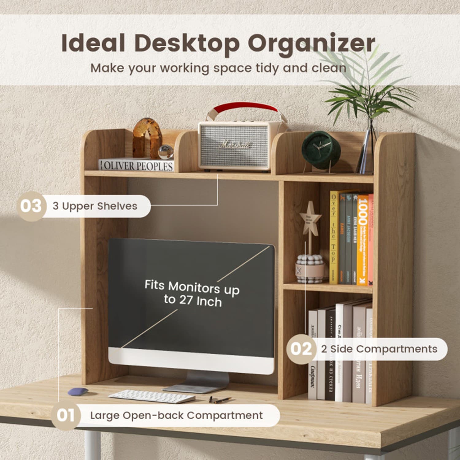 Mondawe MO-CB10471NA bookcases - View #5