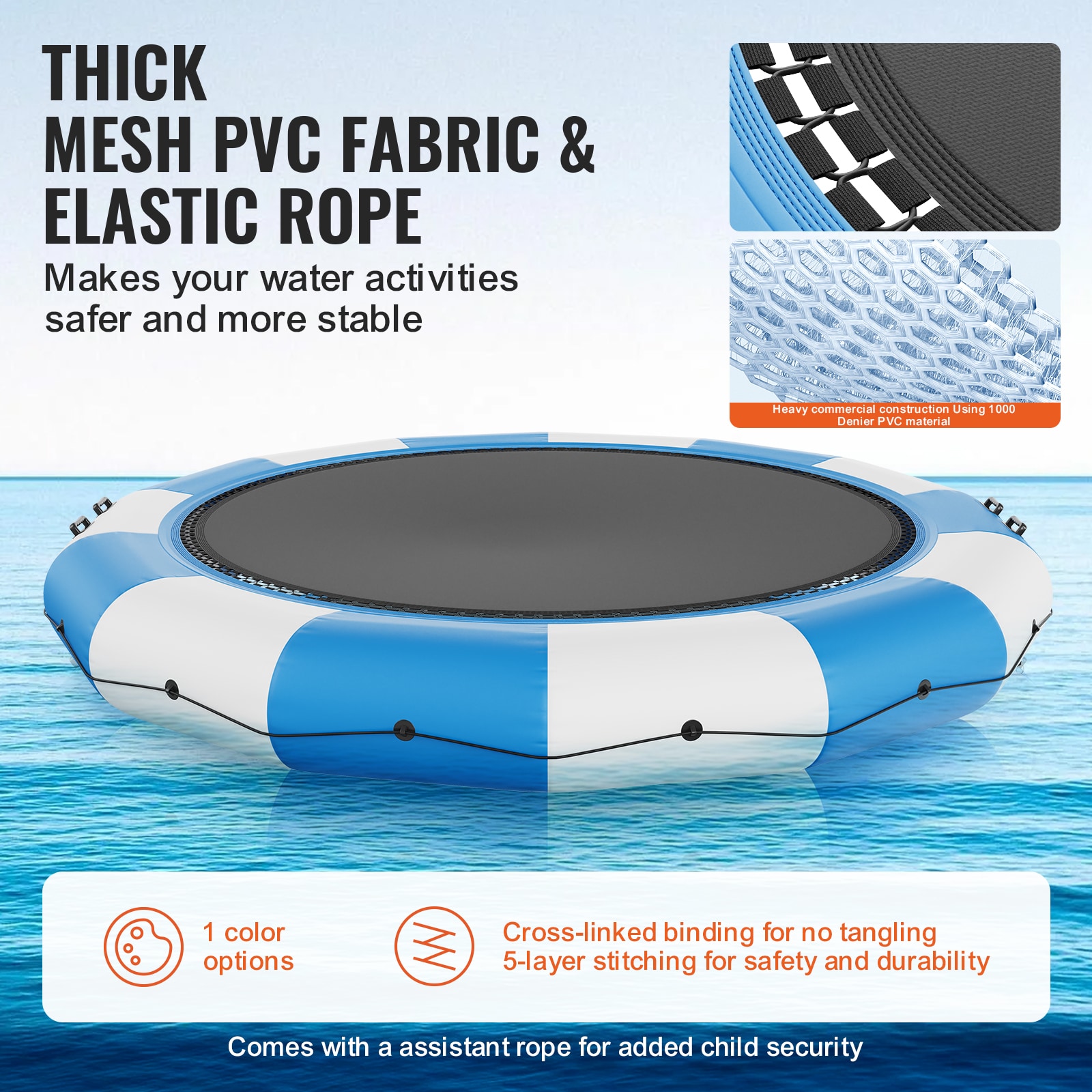 VEVOR BTKSSBCLBS15C7ST6V1 trampolines - View #5