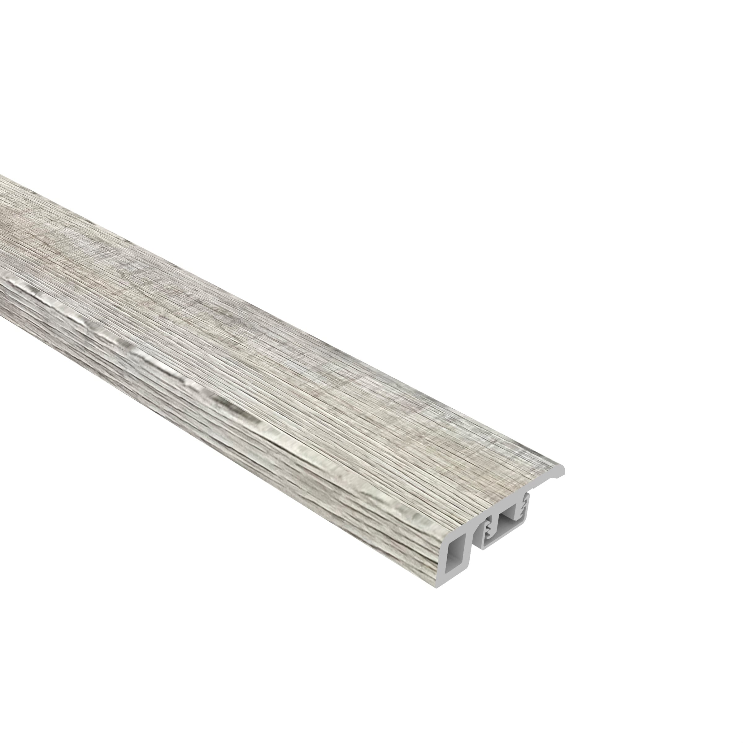 CALI 7906000218 Aqua Tough XL Seaswept Oak 0.35-in T x 1.73-in W x 72.83-in L Vinyl Threshold