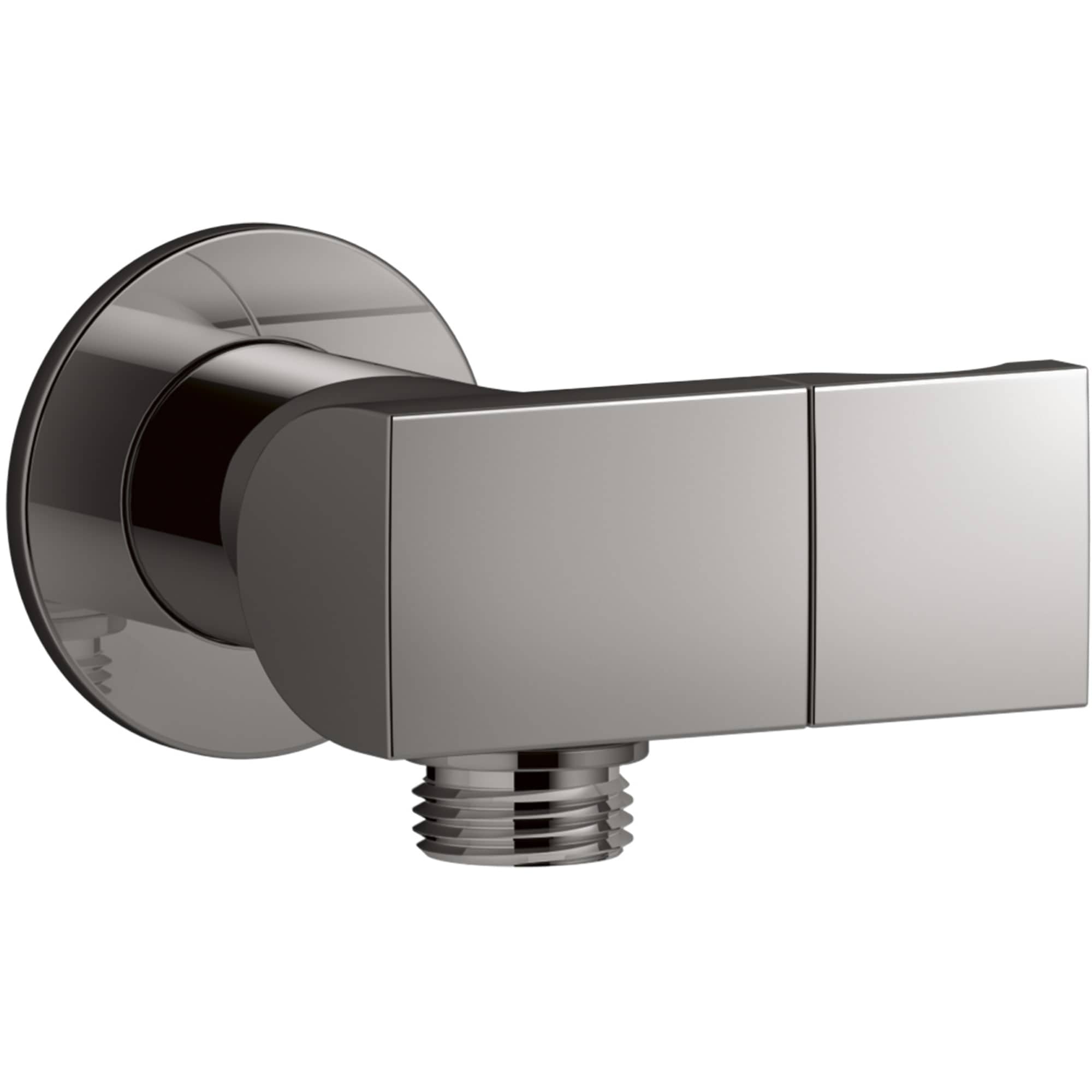 KOHLER Exhale Wall-Mount Supply Elbow in Vibrant Titanium