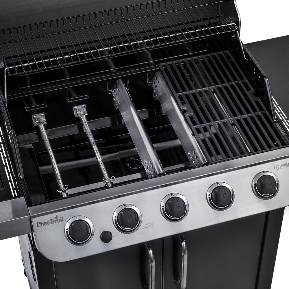 Char Broil Performance Black and Stainless Steel 5 Burner Liquid