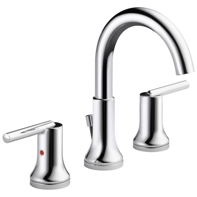 Delta Trinsic Chrome 2 Handle, Delta Trinsic Stainless 2 Handle Bathtub And Shower Faucet
