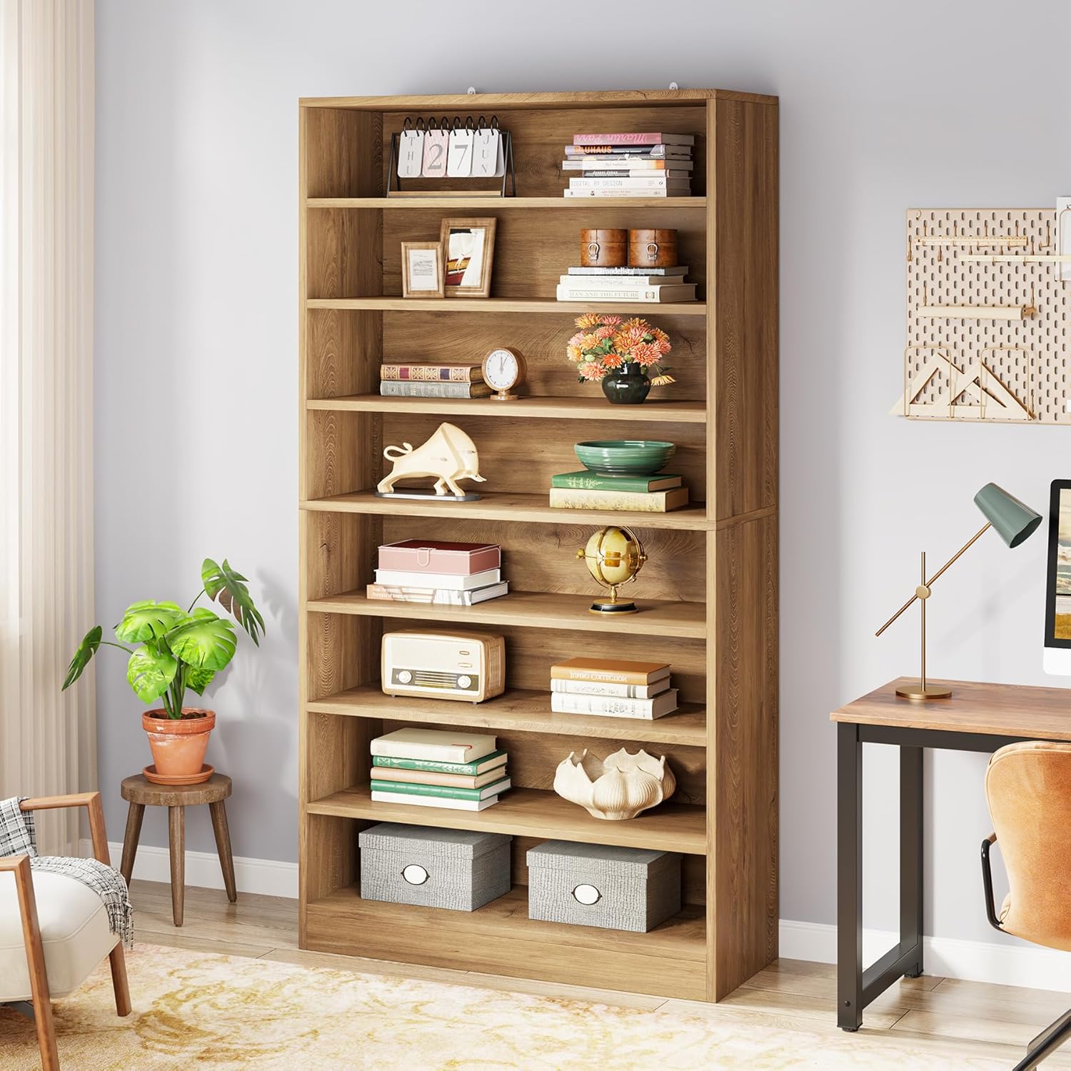 Tribesigns 71 inch Tall Bookcase - Thumbnail 2