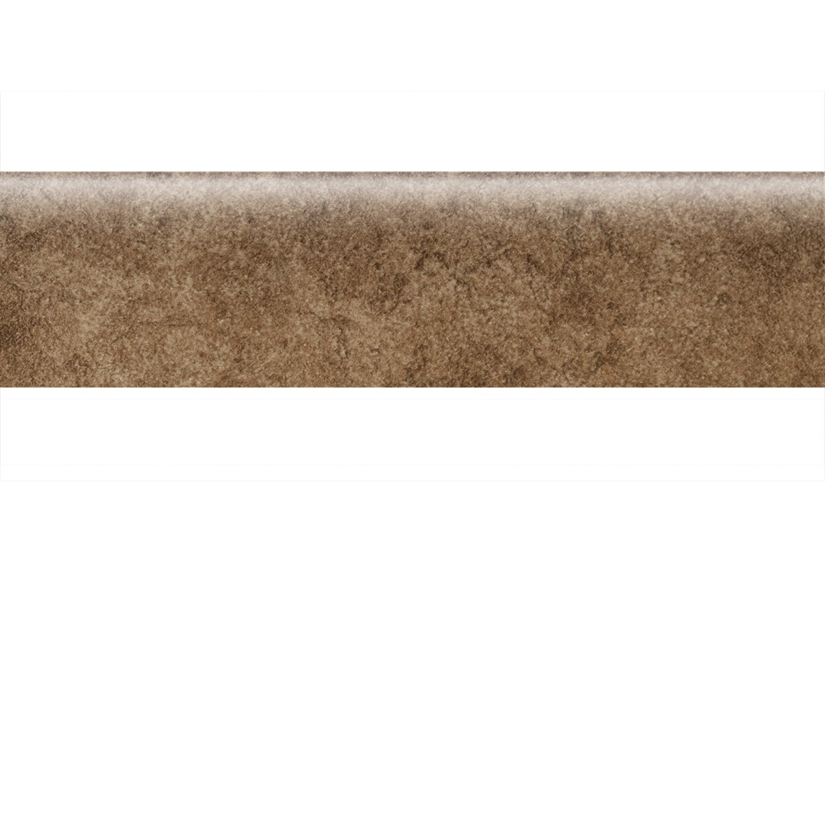 American Olean Castlegate Brown Porcelain Bullnose Tile (3-in x 12-in)