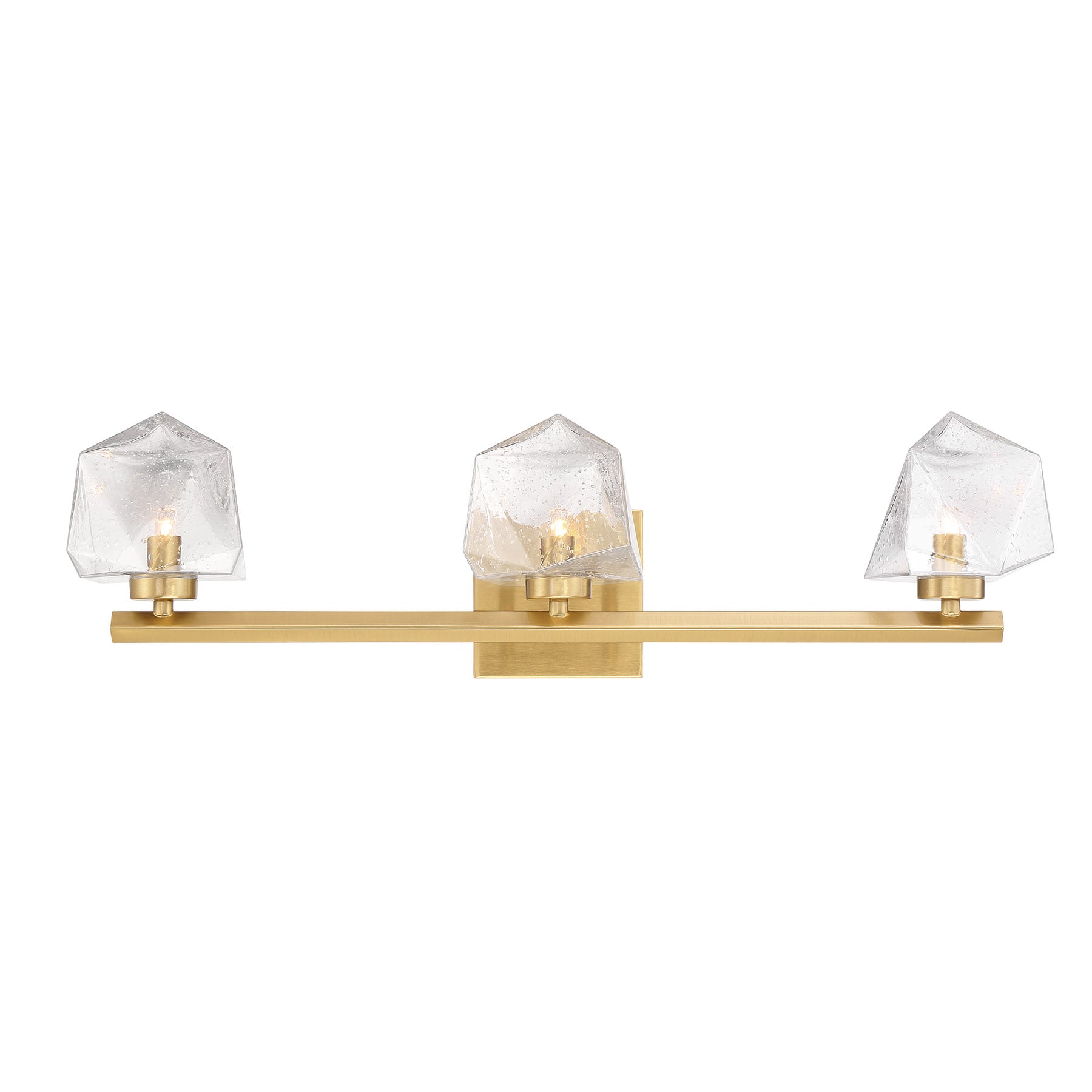 Savoy House Castello 25-in 3 Light Antique Brass Modern/contemporary Bathroom Vanity light