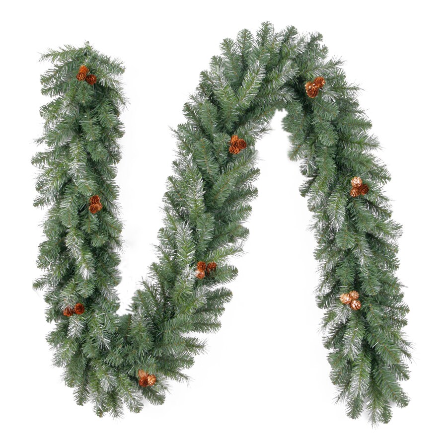 Holiday Living Outdoor 9-ft Madison Pine Garland at Lowes.com