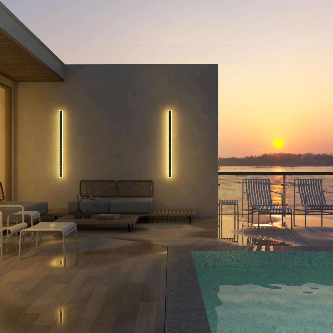 Ozarke 649762060602OZ Outdoor-Wall-Lighting - View #2