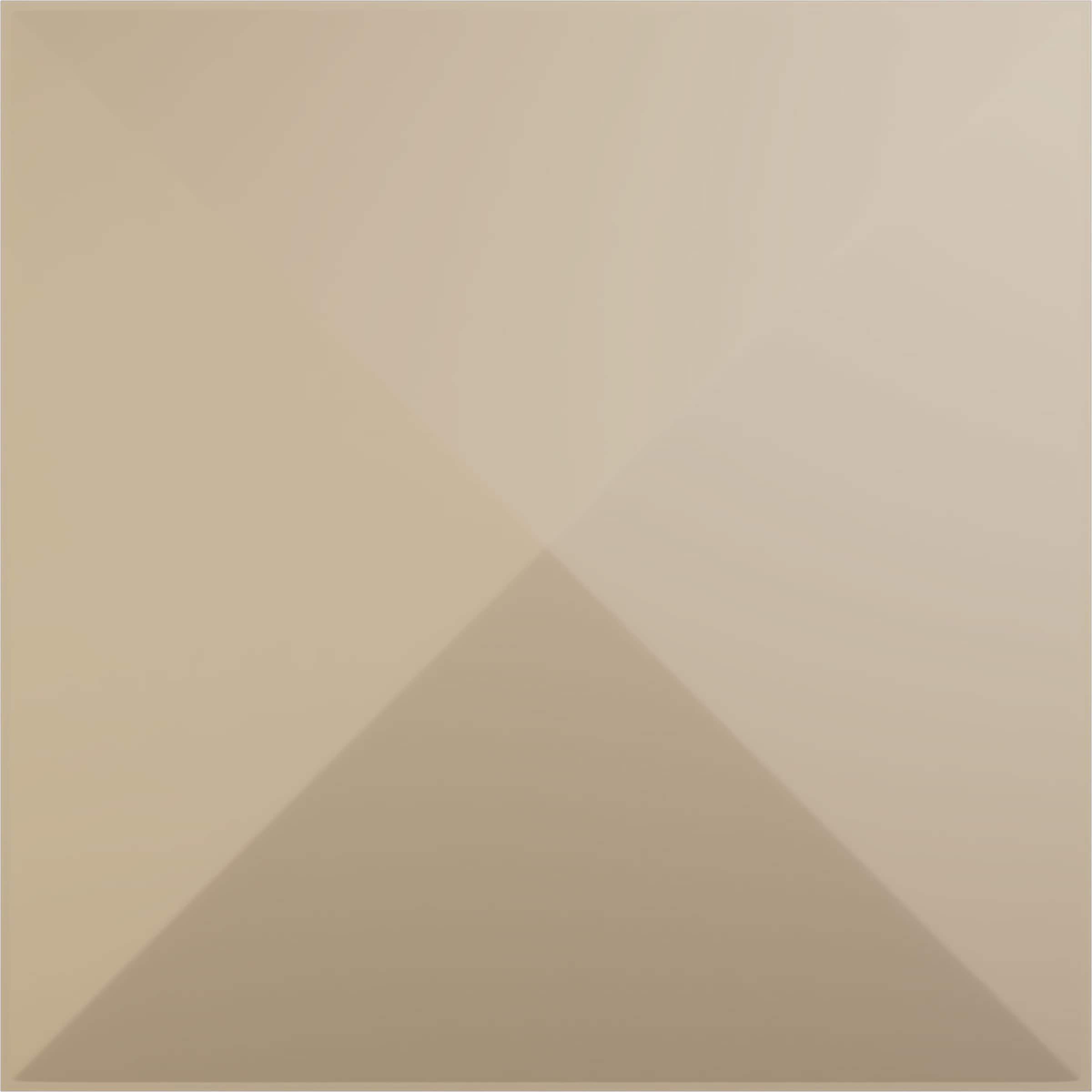 Ekena Millwork WP12X12SKGBE 11-7/8-in x 11-7/8-in Embossed Paintable/Stainable Brown/Tan PVC Wall Panel ( 0.98-sq ft )