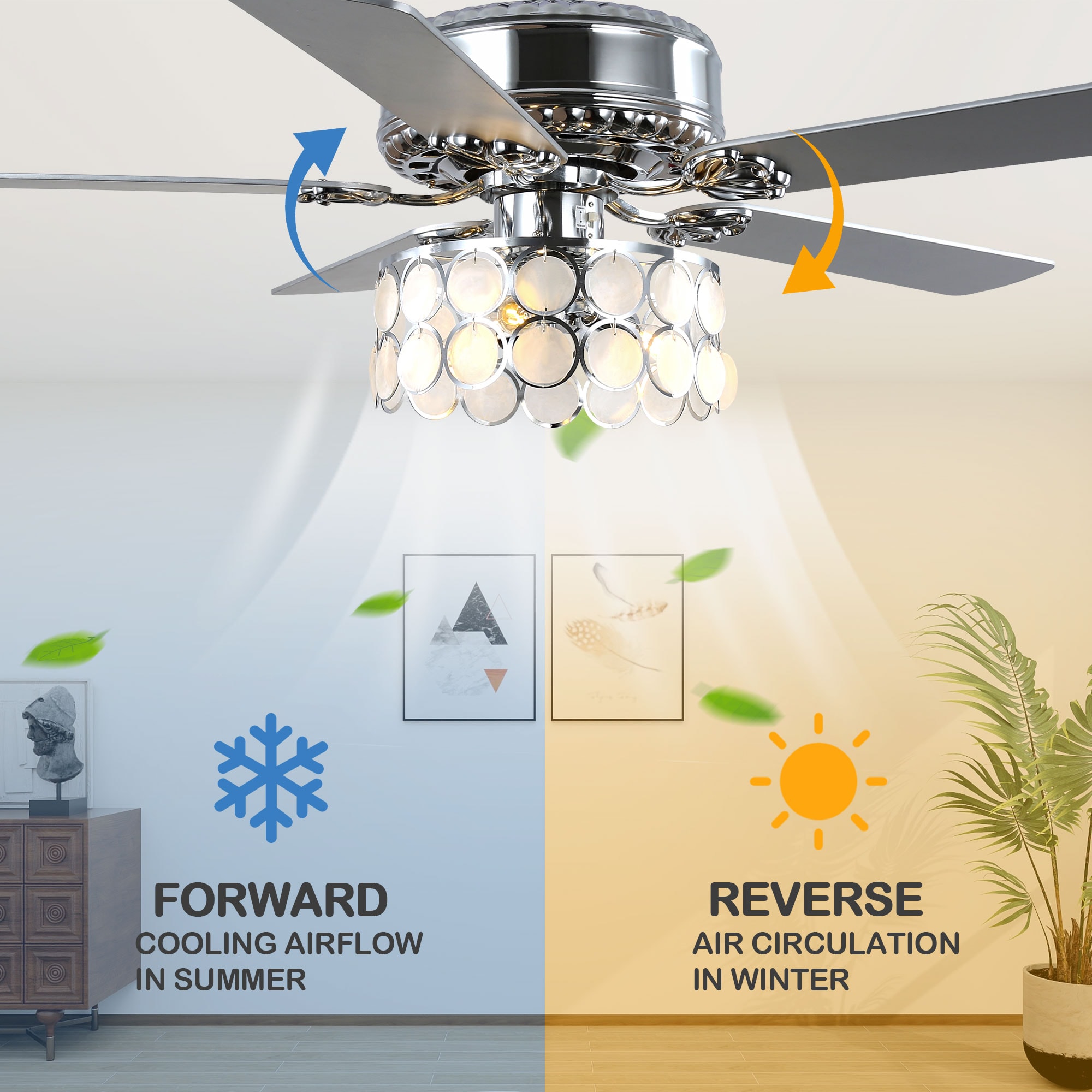 Oaks Decor DC5216OKEL Ceiling-Fans - View #8