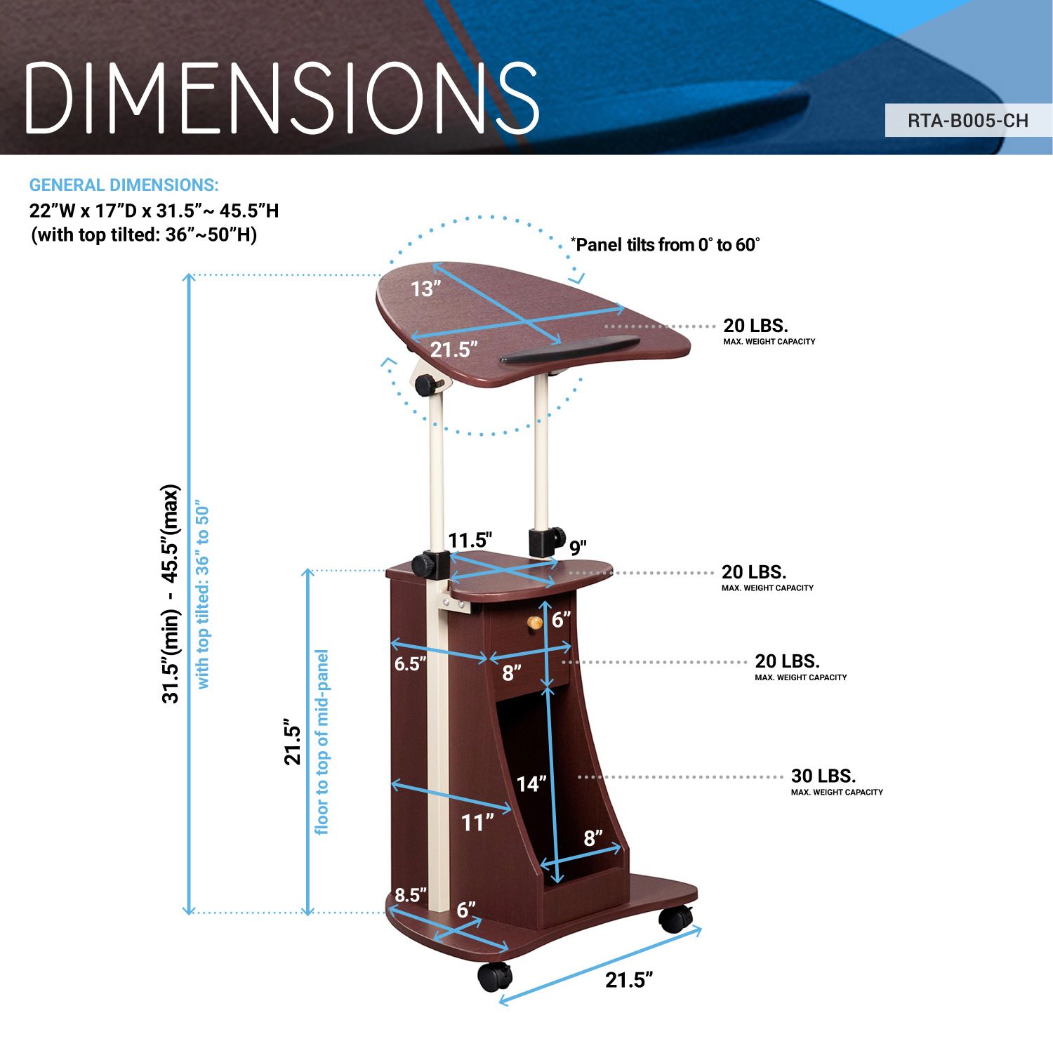 JASMODER RTA-B005-CH36 desks - View #7