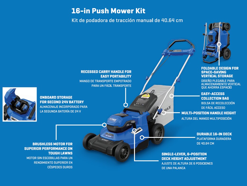 Kobalt 24v outlet lawn mower