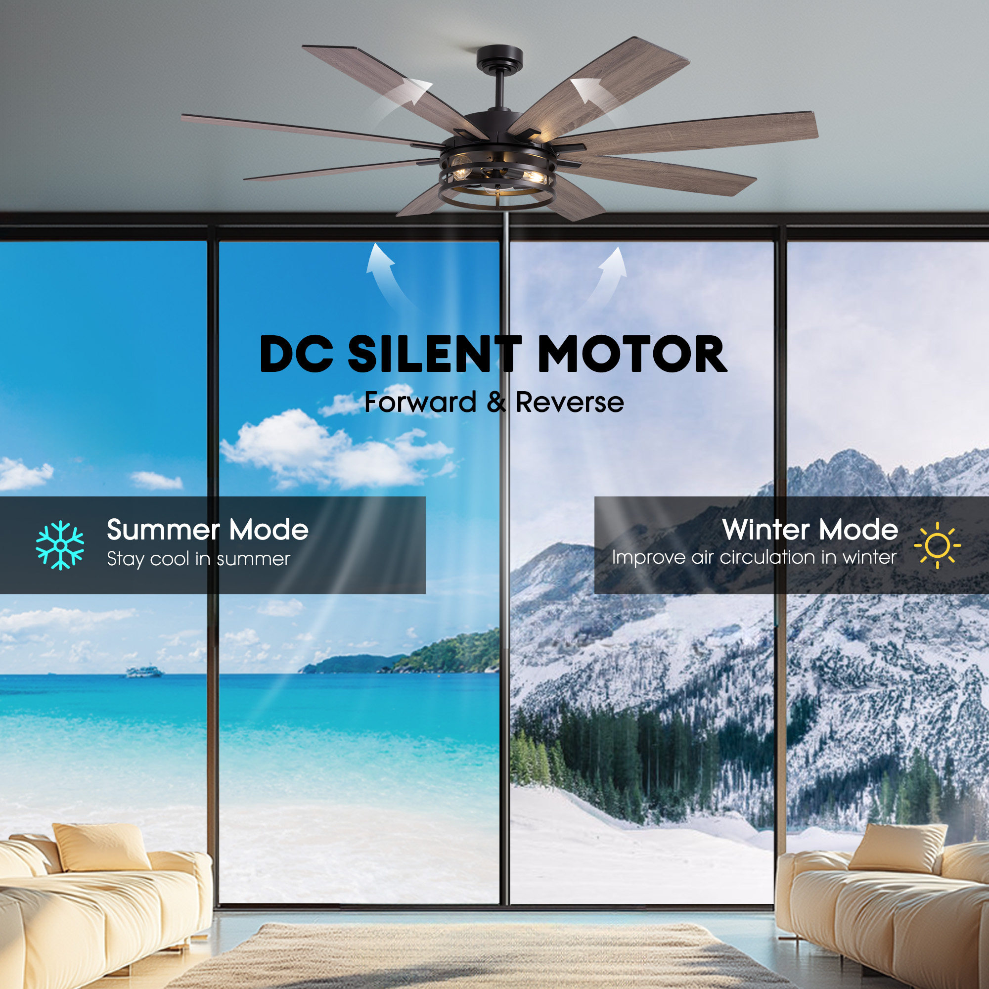 SILJOY FS-8837D-72-01 Ceiling-Fans - View #11