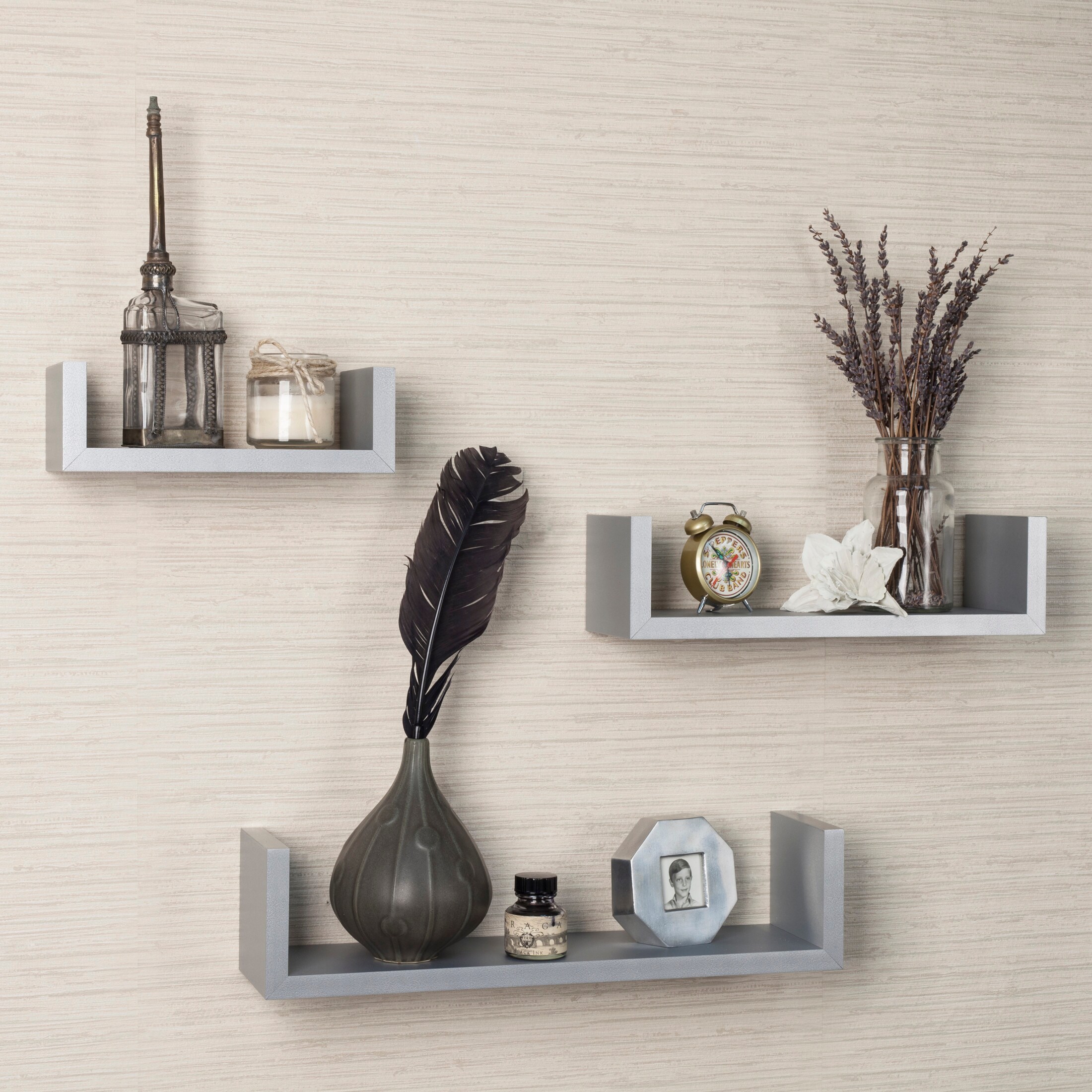 Danya B. XF11039GR Wall-Mounted-Shelving - View #4