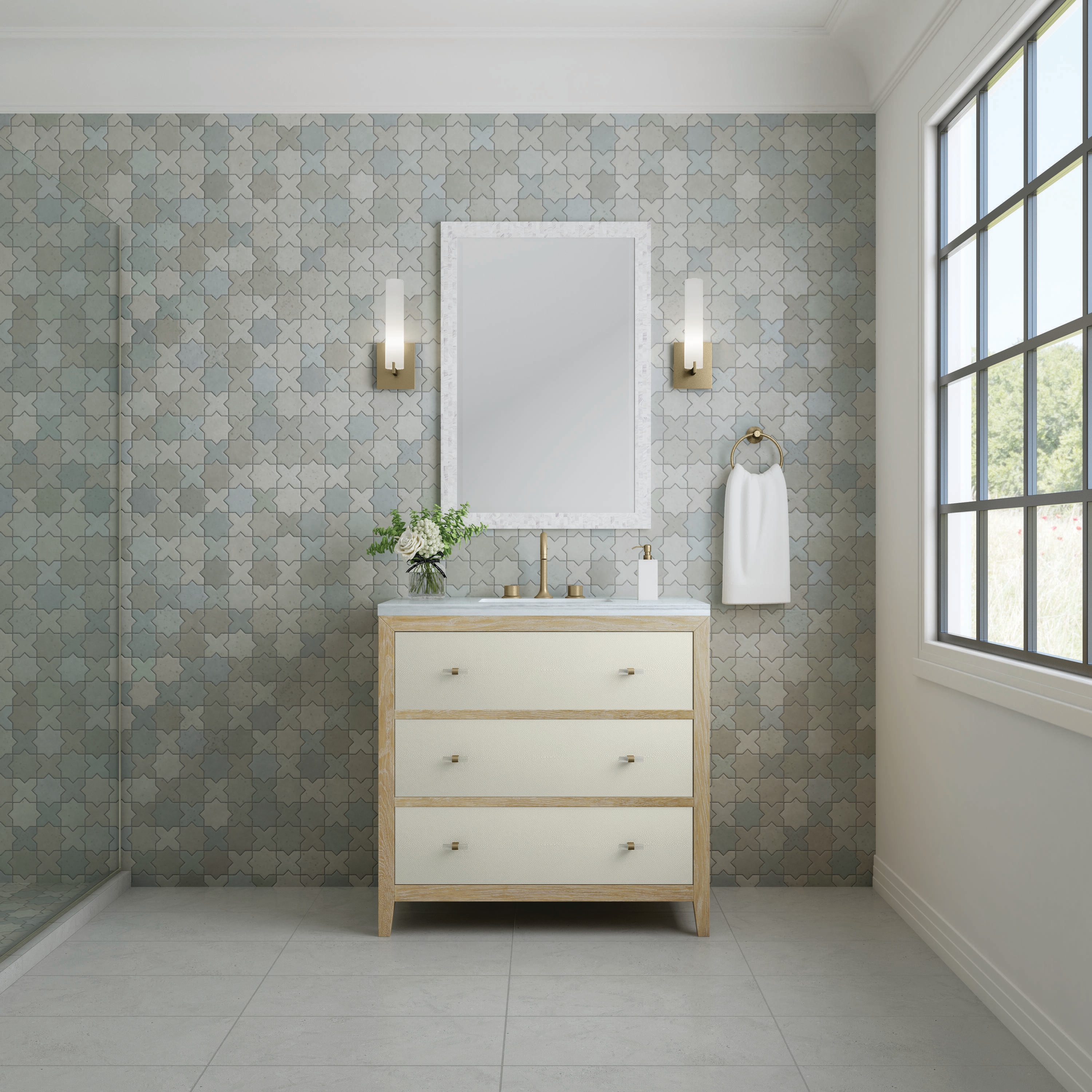 James Martin Vanities D604-V36-SHG-3AF Bath-Vanity-Combo - View #2