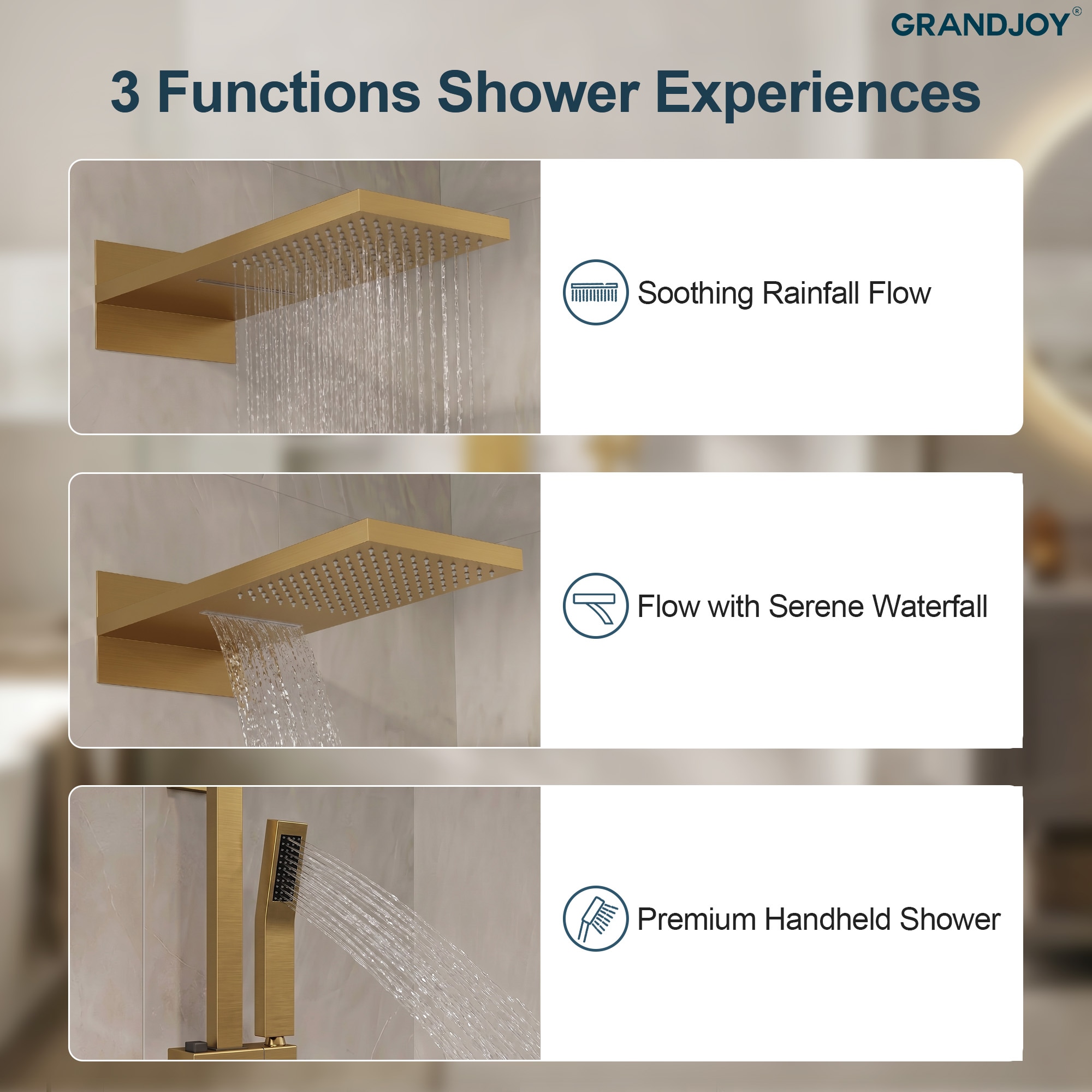 GRANDJOY SGF10GJ-10-BG22 Tub-Shower-Faucets - View #4