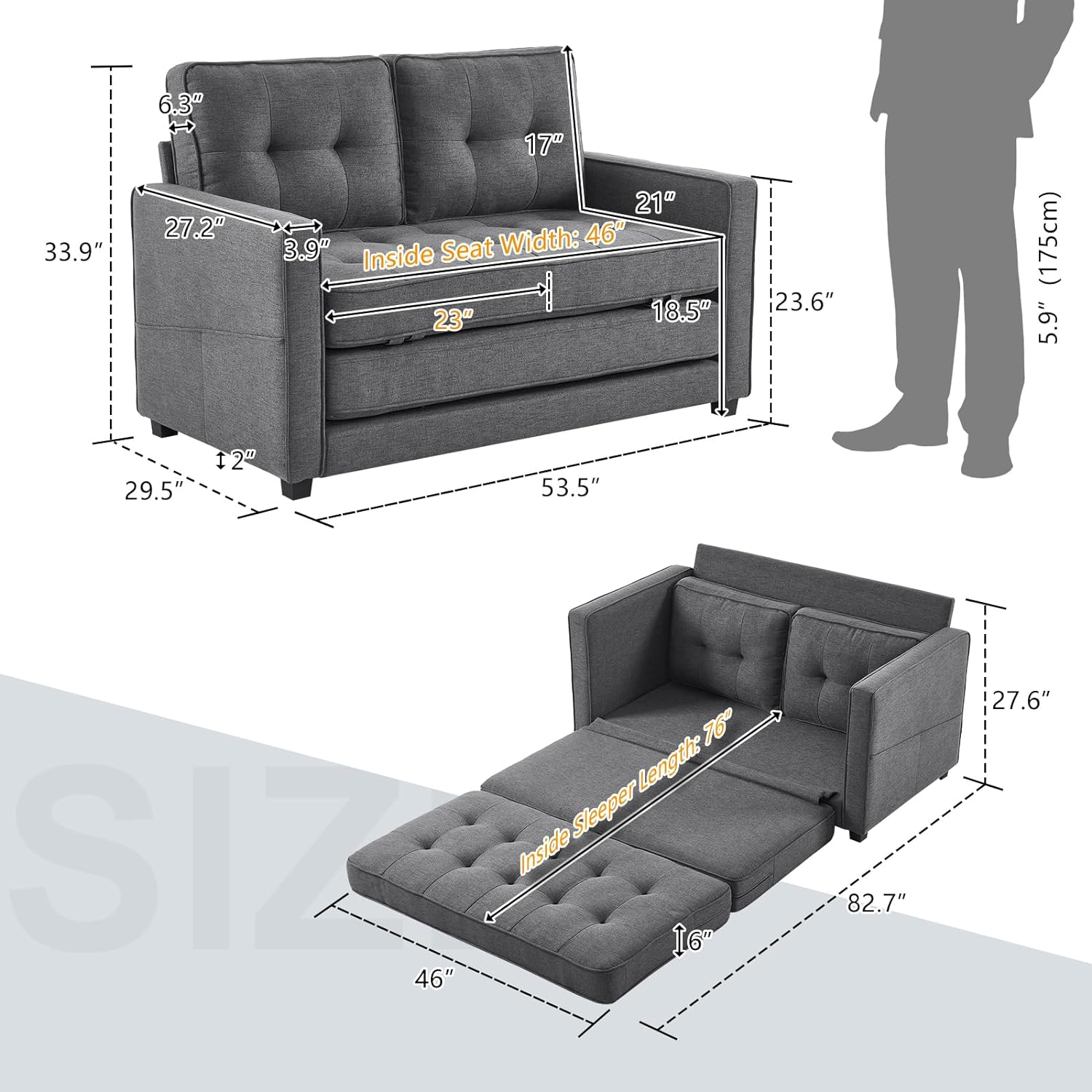 Winado LO1G52002785 futons - View #5