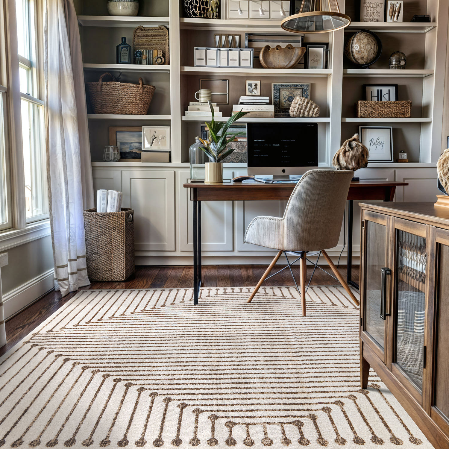 World Rug Gallery WR91BEIGE5X7 rugs - View #9