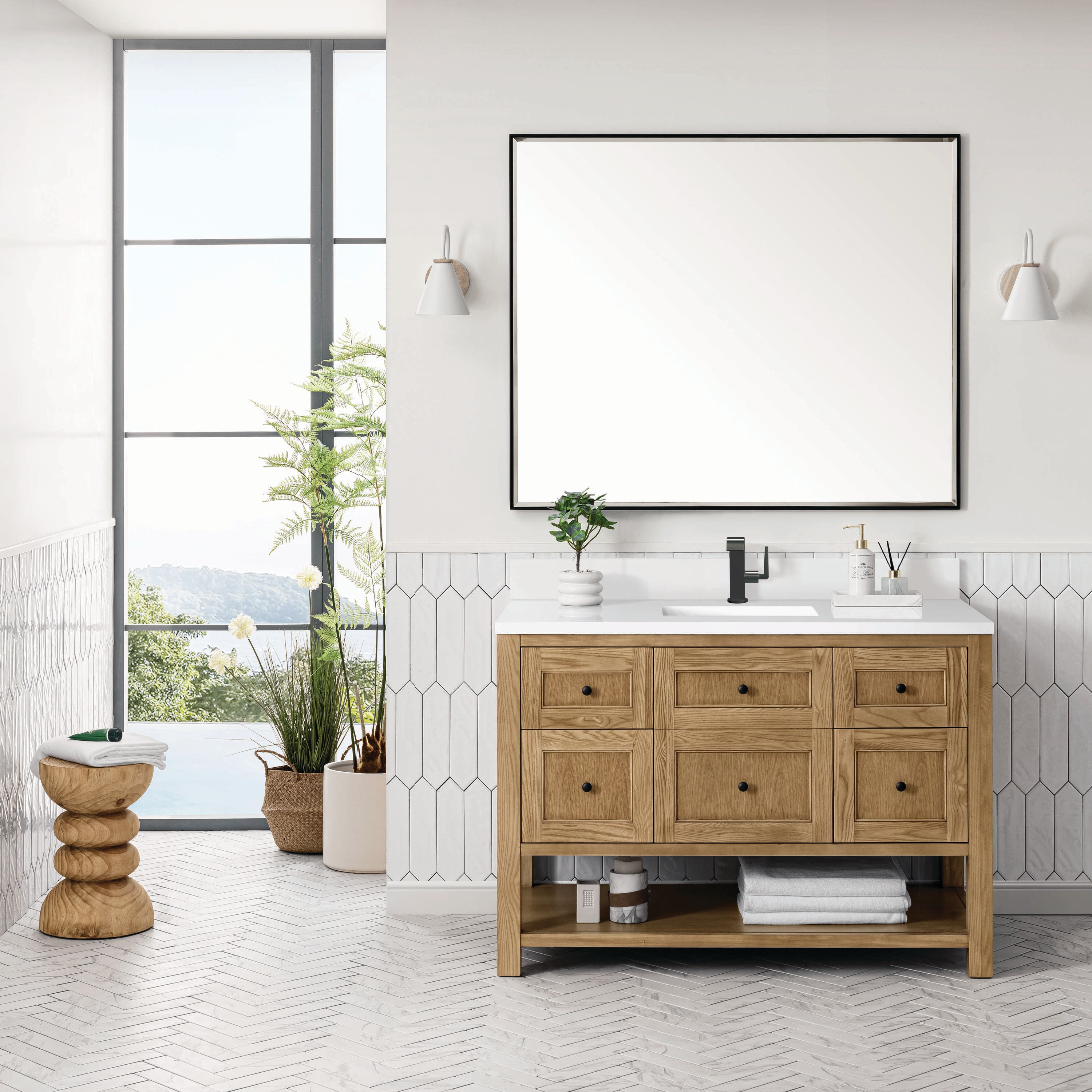 James Martin Vanities 330-V48-LNO-1WZ Bath-Vanity-Combo - View #2